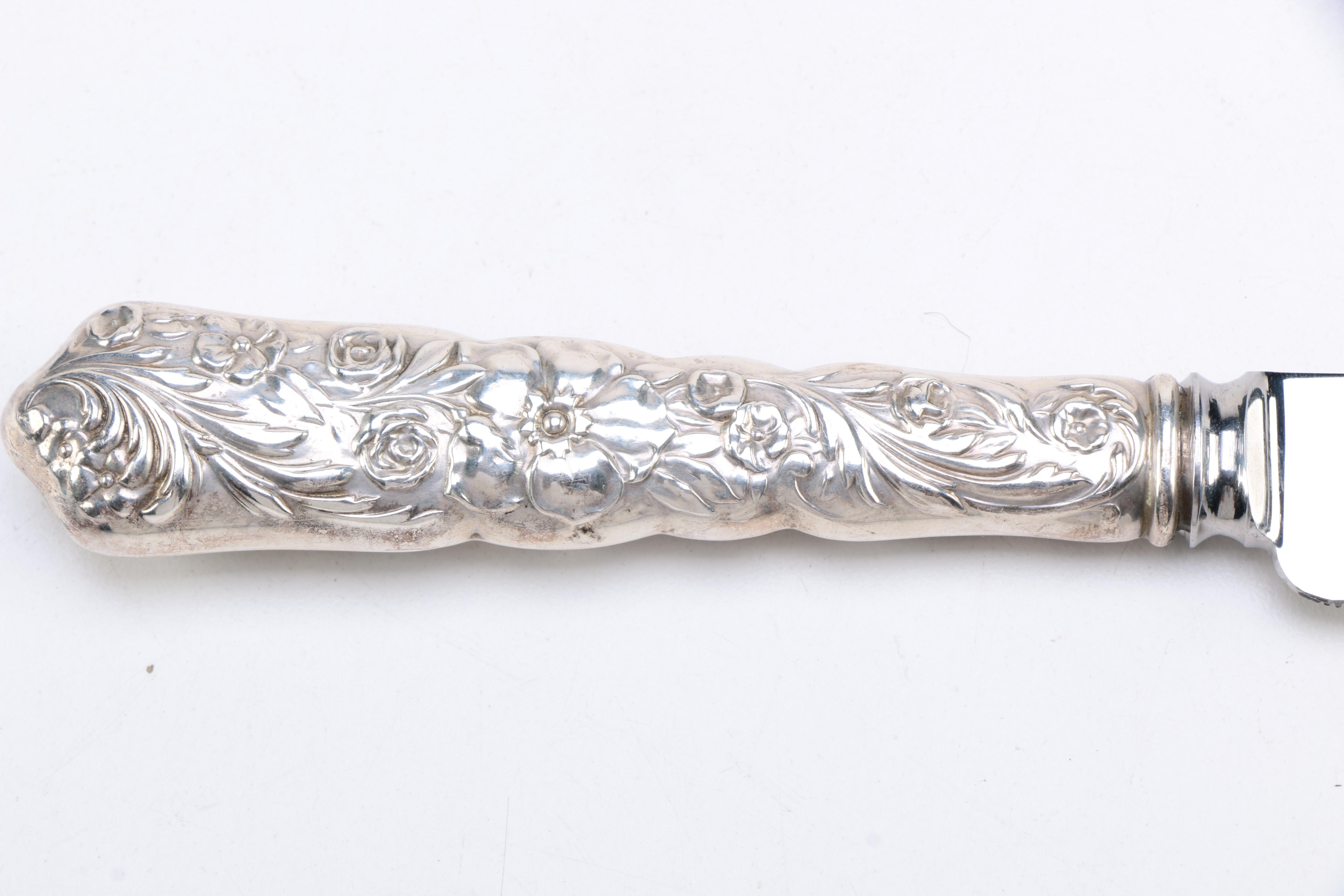 Sterling Silver Knife with Stainless Blade