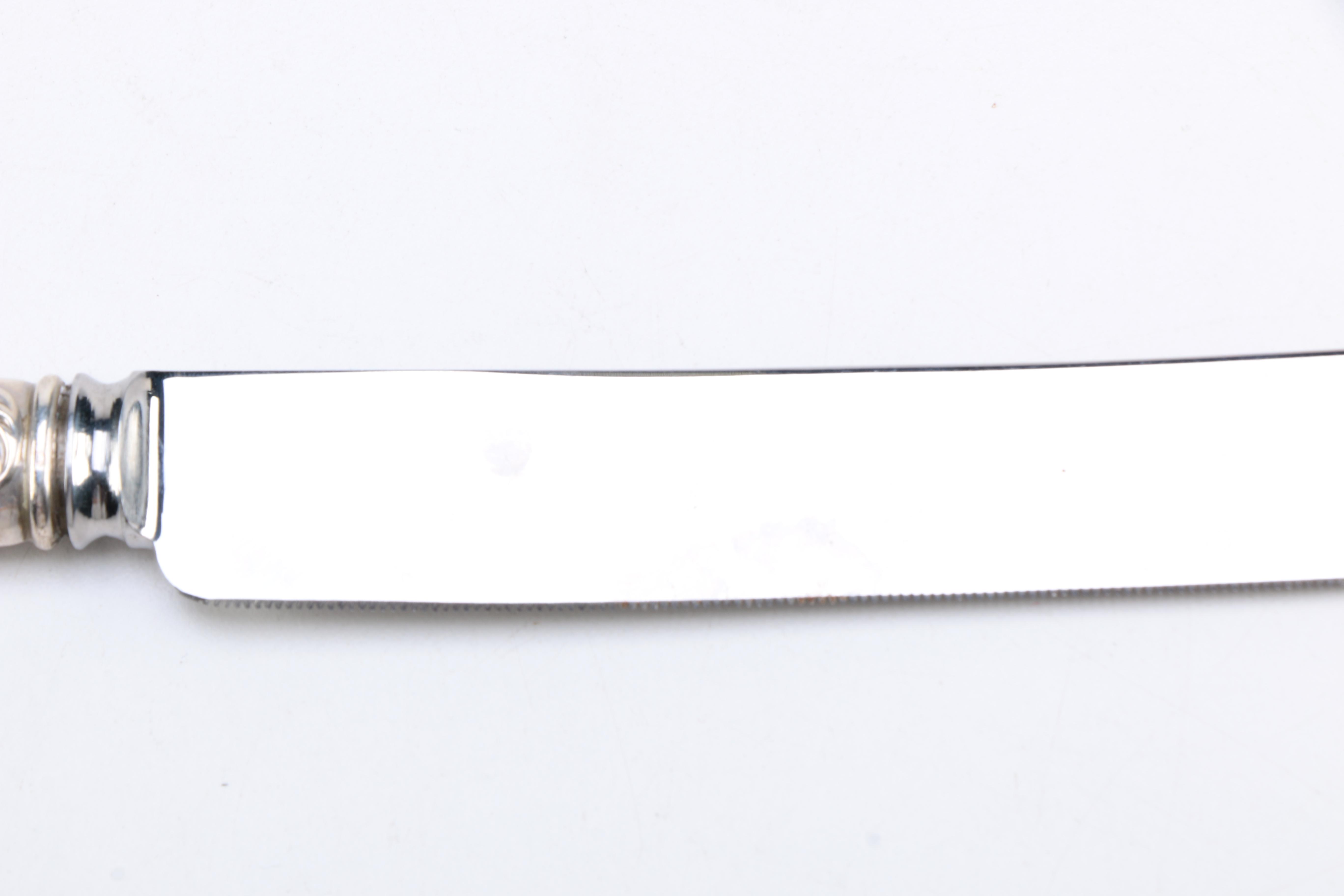 Sterling Silver Knife with Stainless Blade
