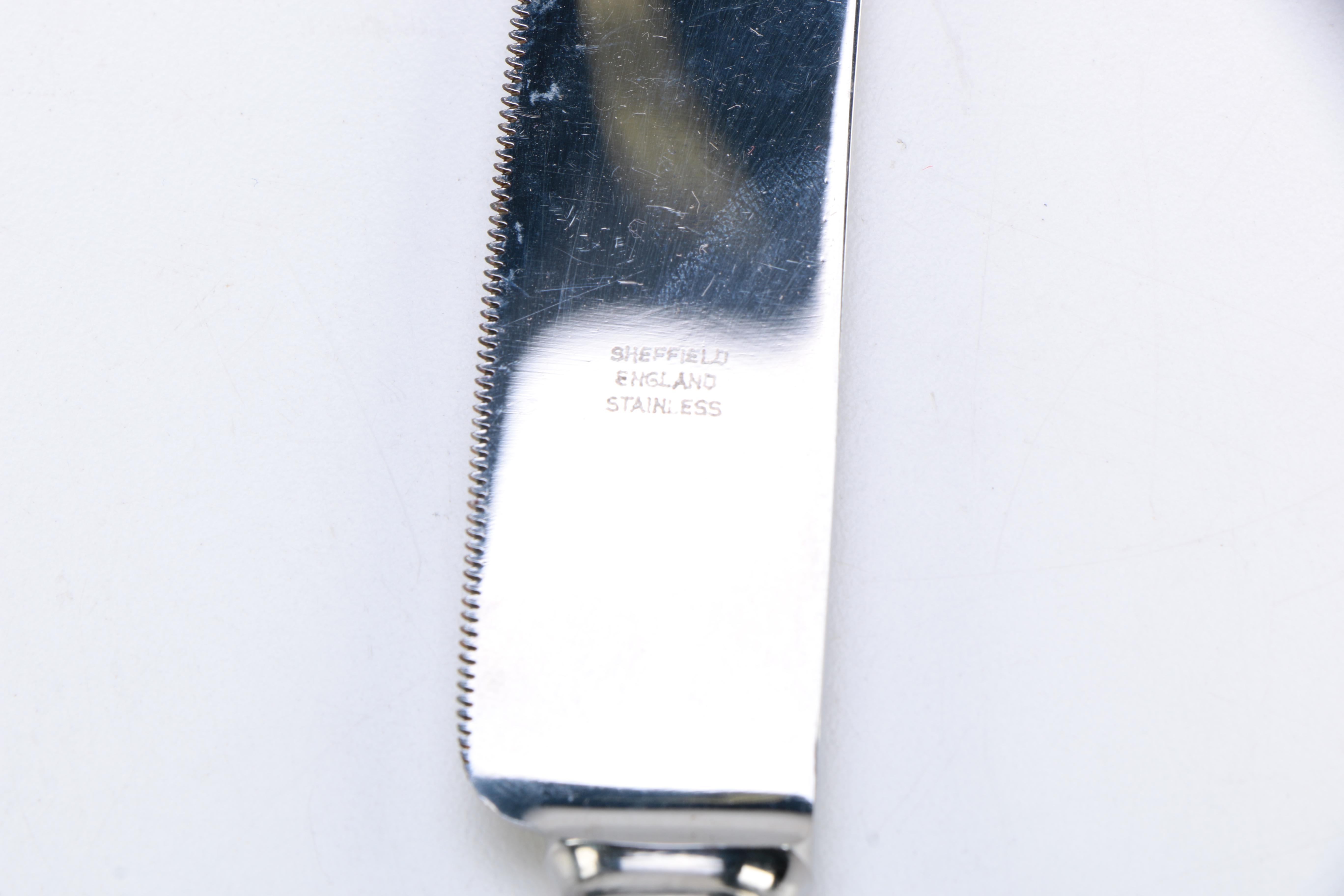 Sterling Silver Knife with Stainless Blade
