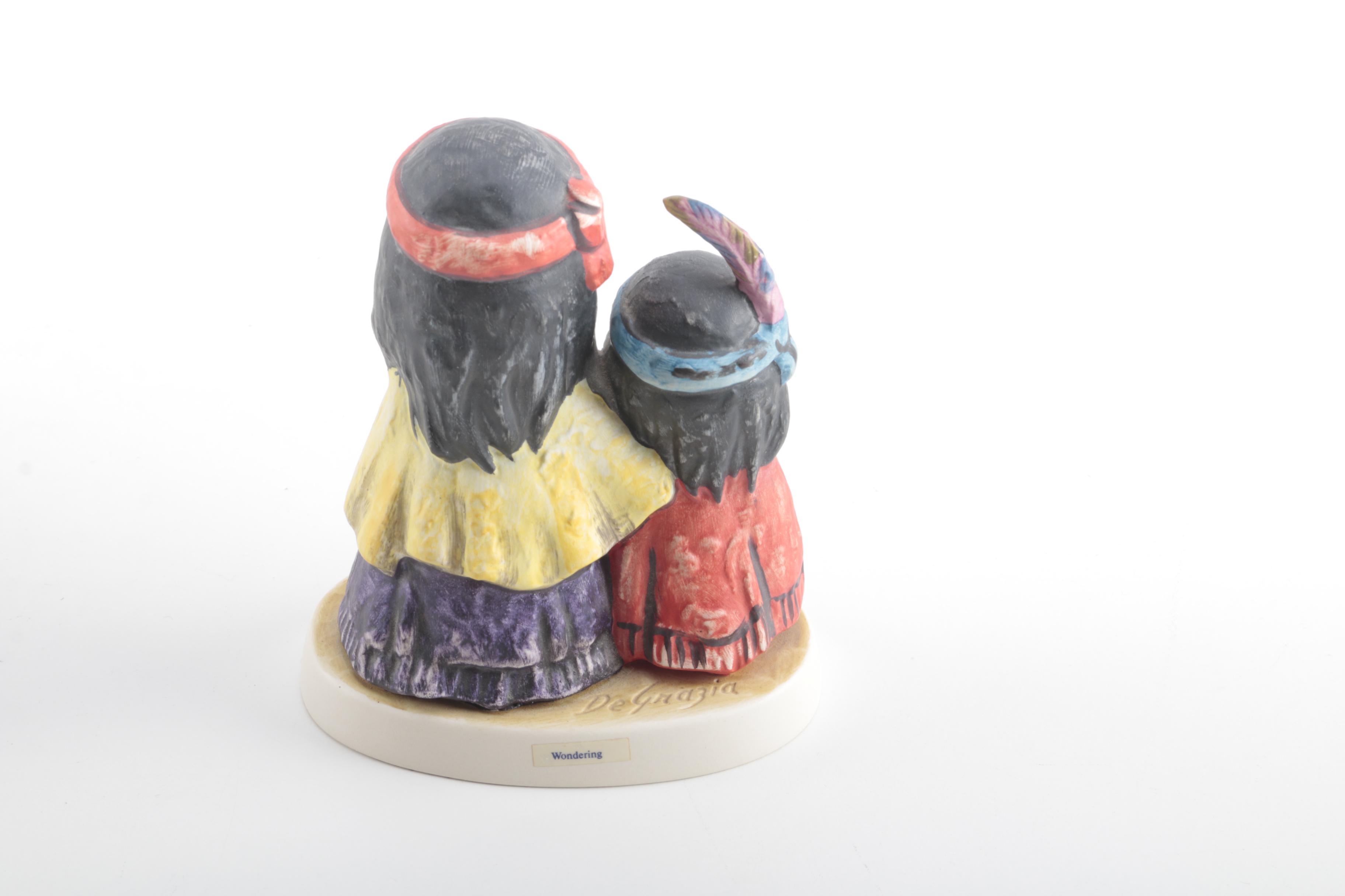 Pair of Goebel "The Children of DeGrazia" Porcelain Figurines