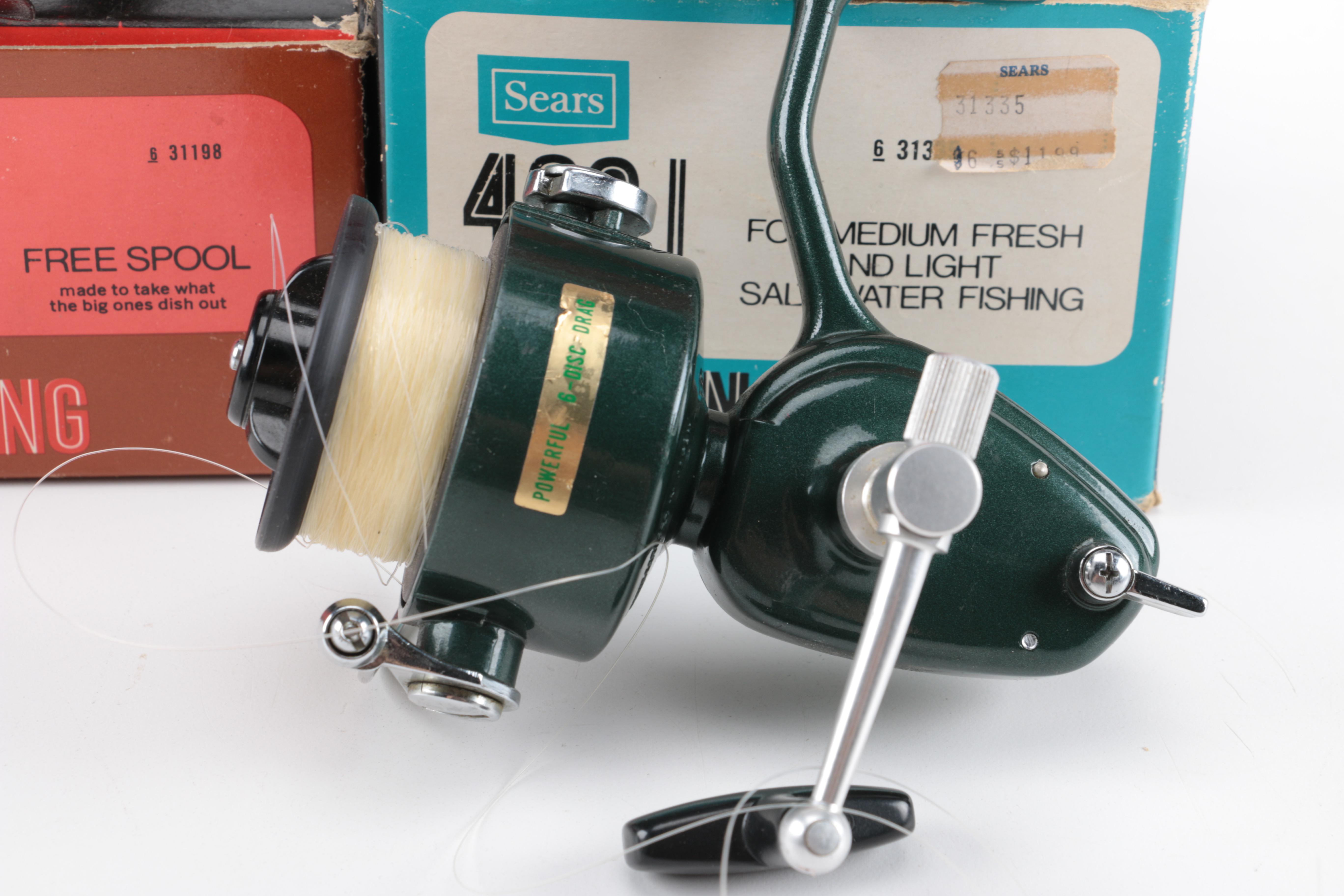 Sears Ted Williams Fishing Reels