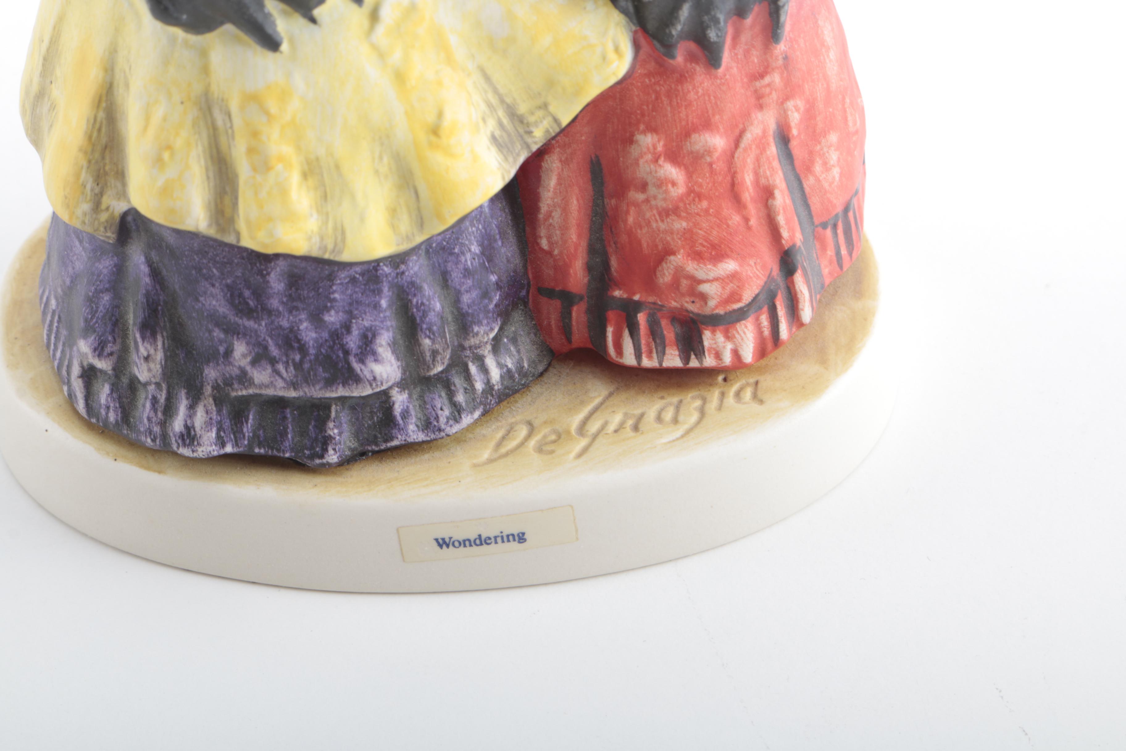 Pair of Goebel "The Children of DeGrazia" Porcelain Figurines