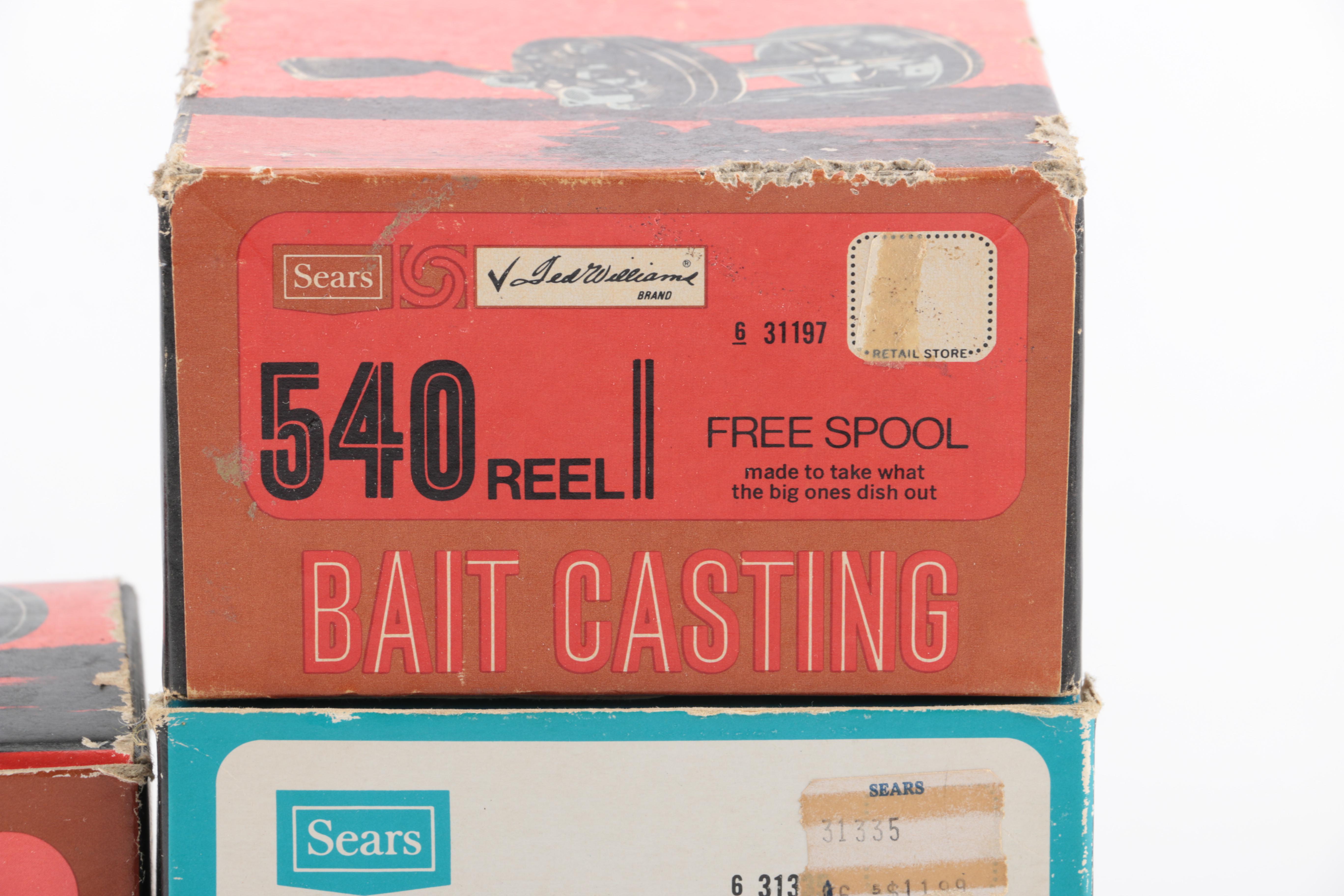 Sears Ted Williams Fishing Reels