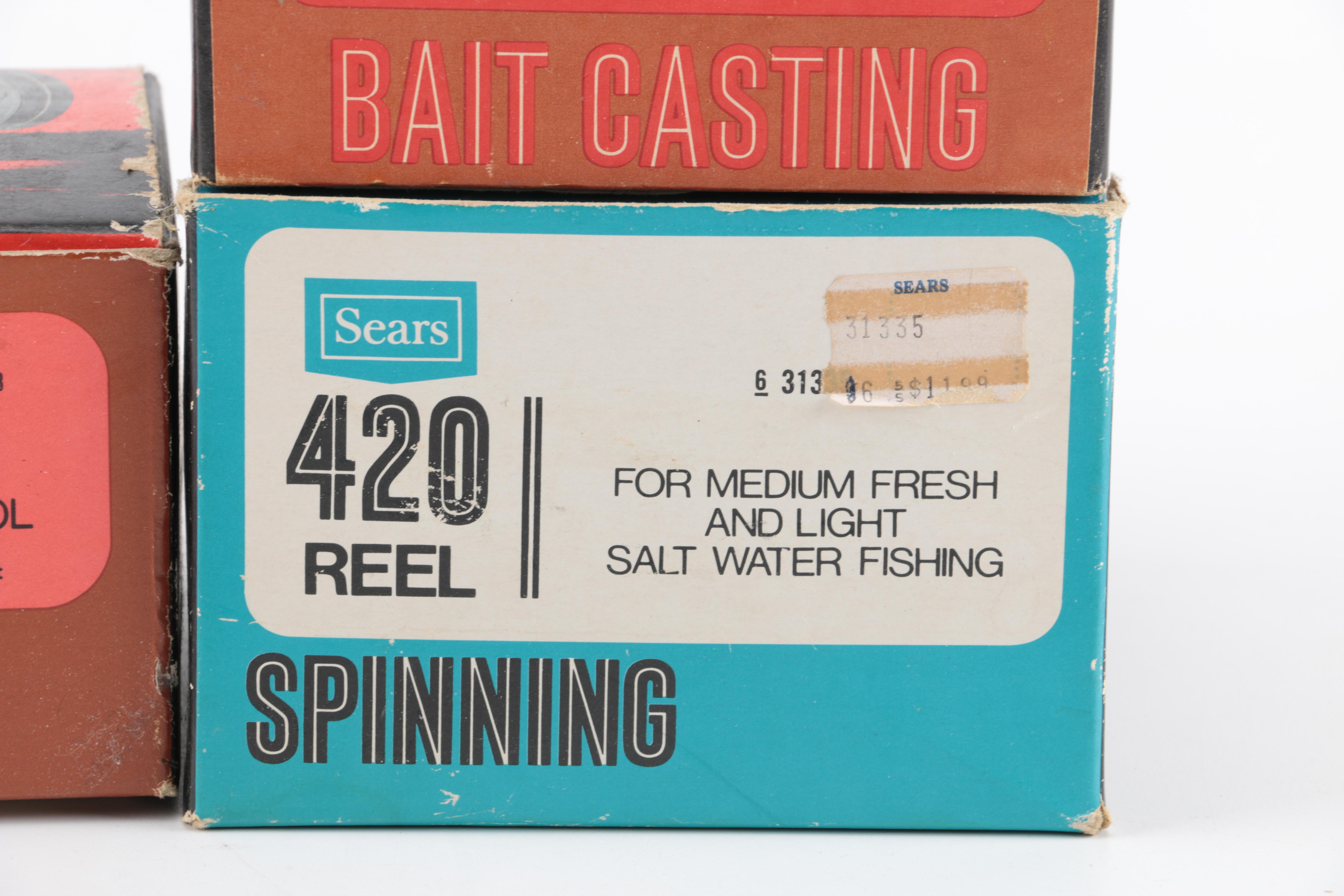 Sears Ted Williams Fishing Reels