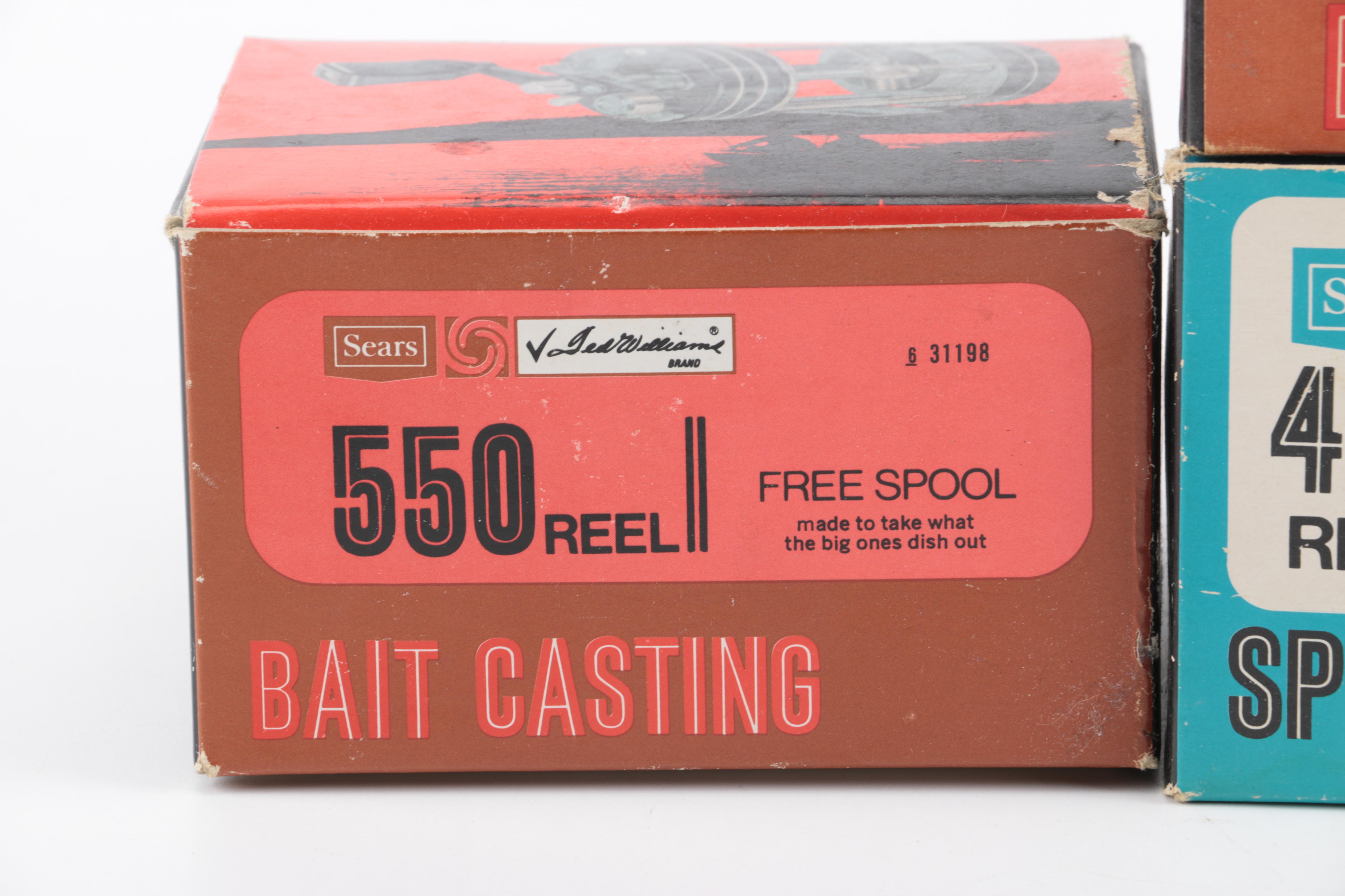 Sears Ted Williams Fishing Reels