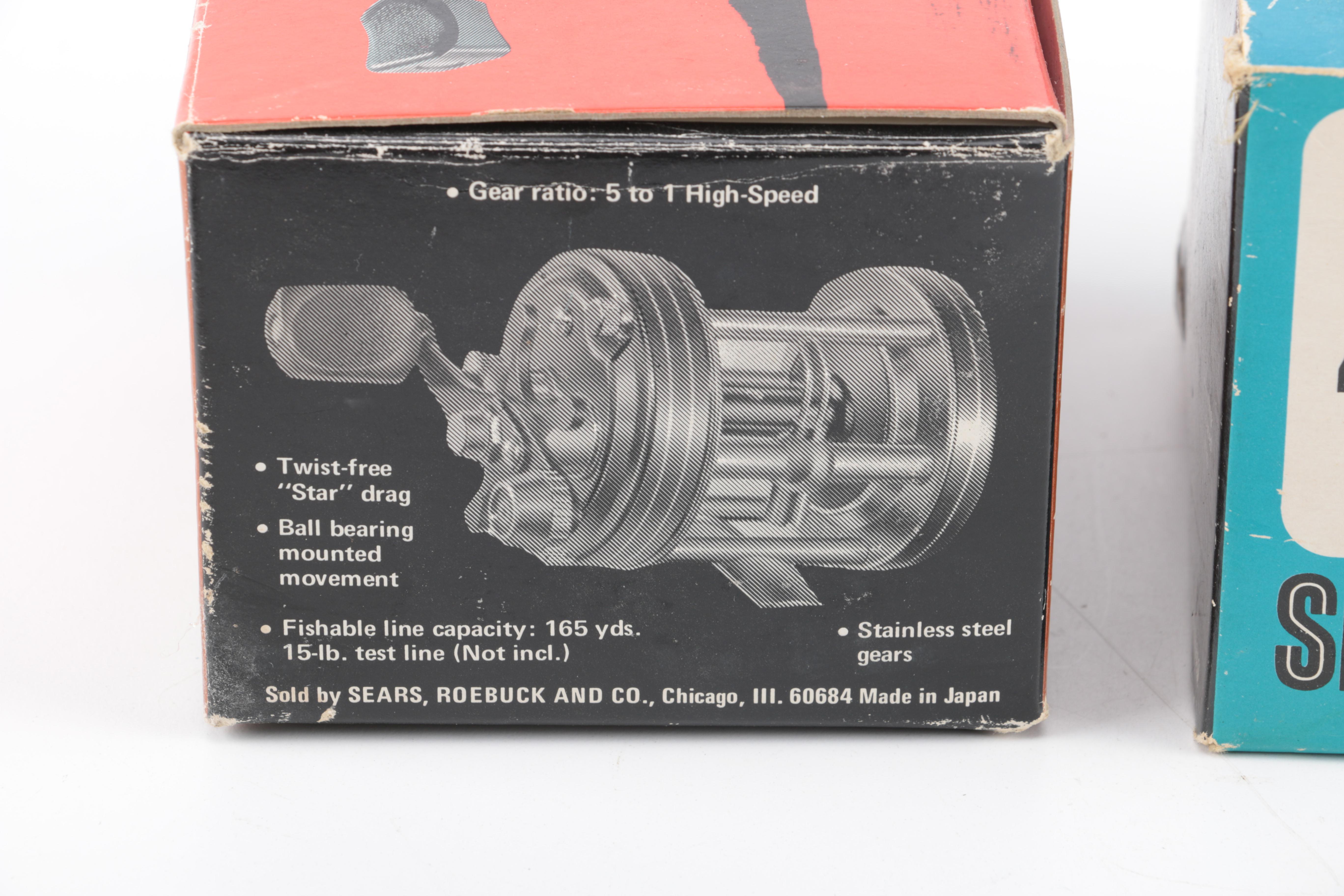 Sears Ted Williams Fishing Reels
