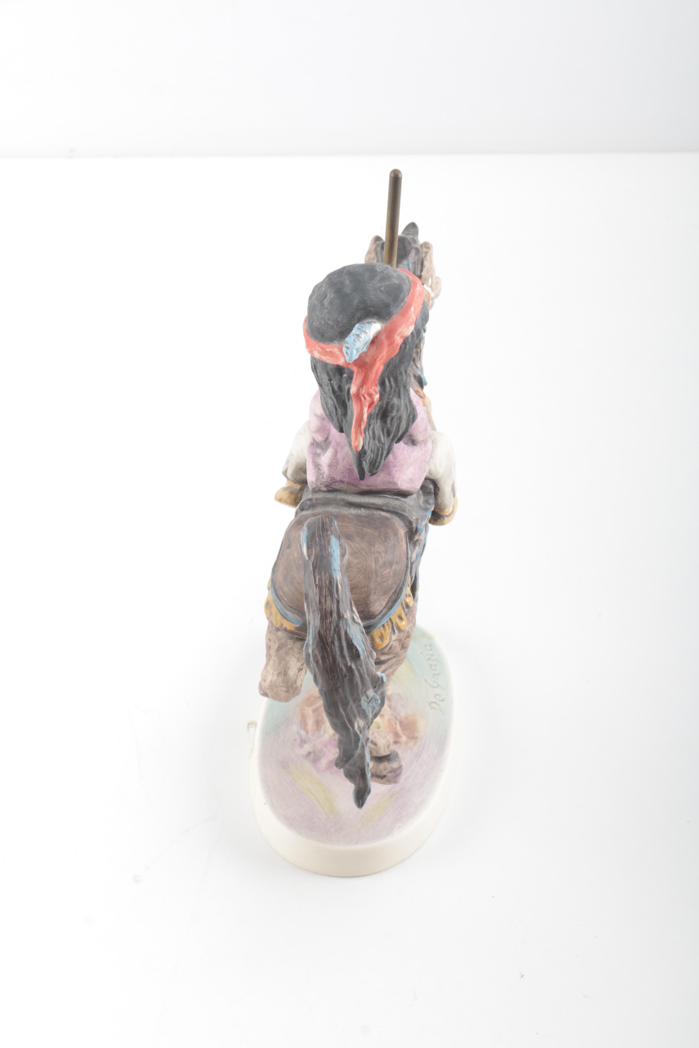 Goebel The Children of DeGrazia 'Merry Little Indian' Porcelain Figurine
