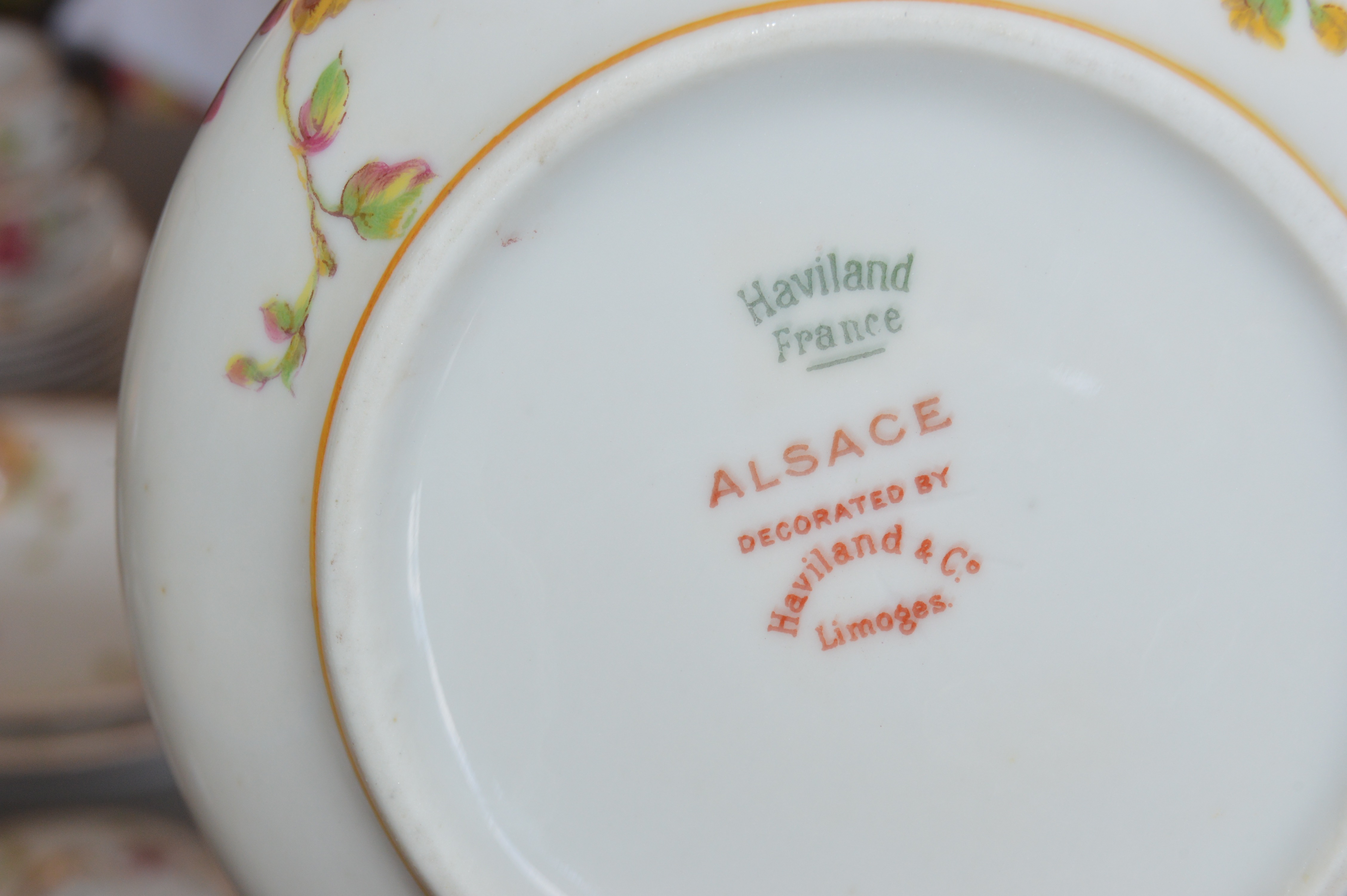 Vintage Haviland "Alsace" China