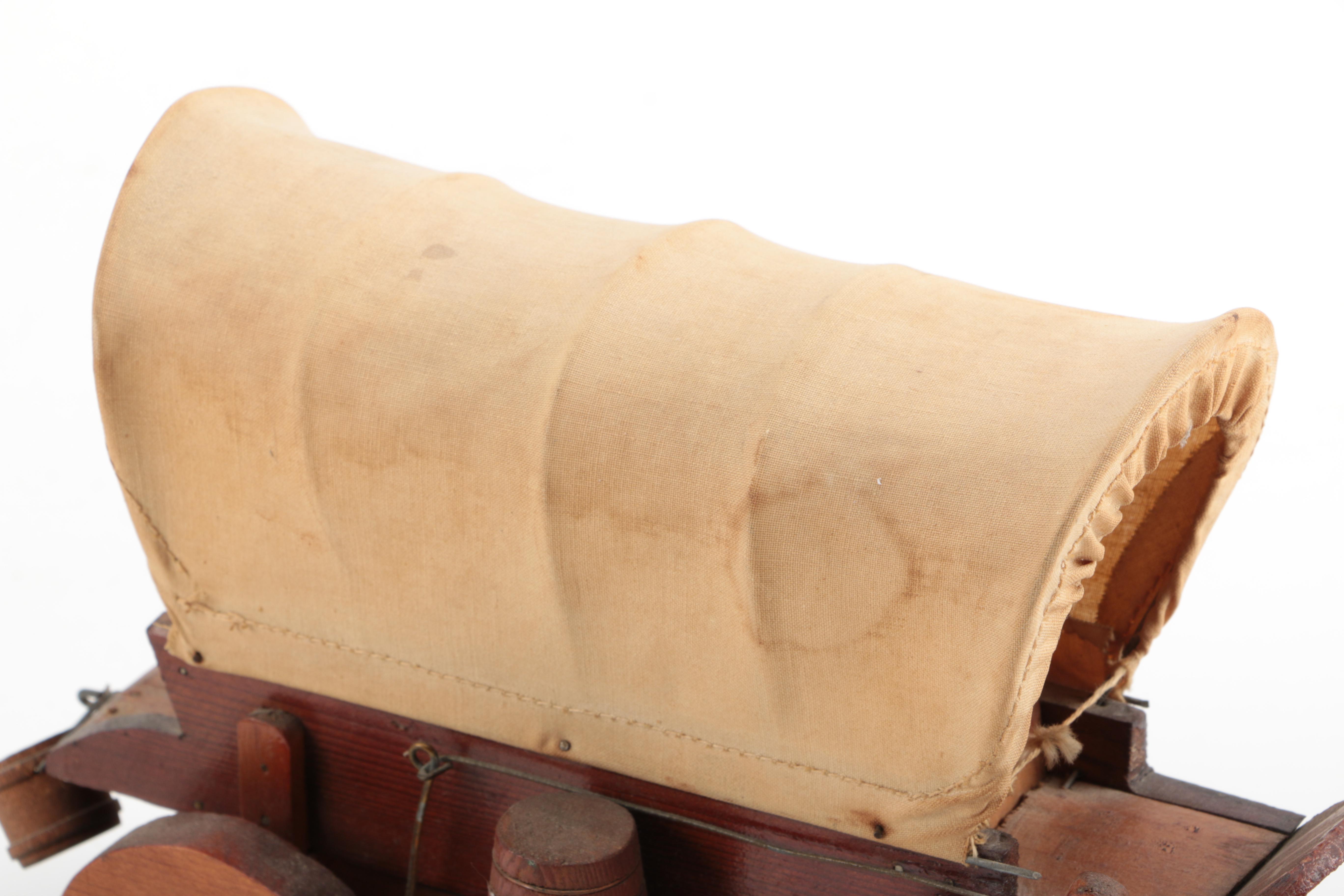 Vintage Iron, Jar, and Miniature Carriage