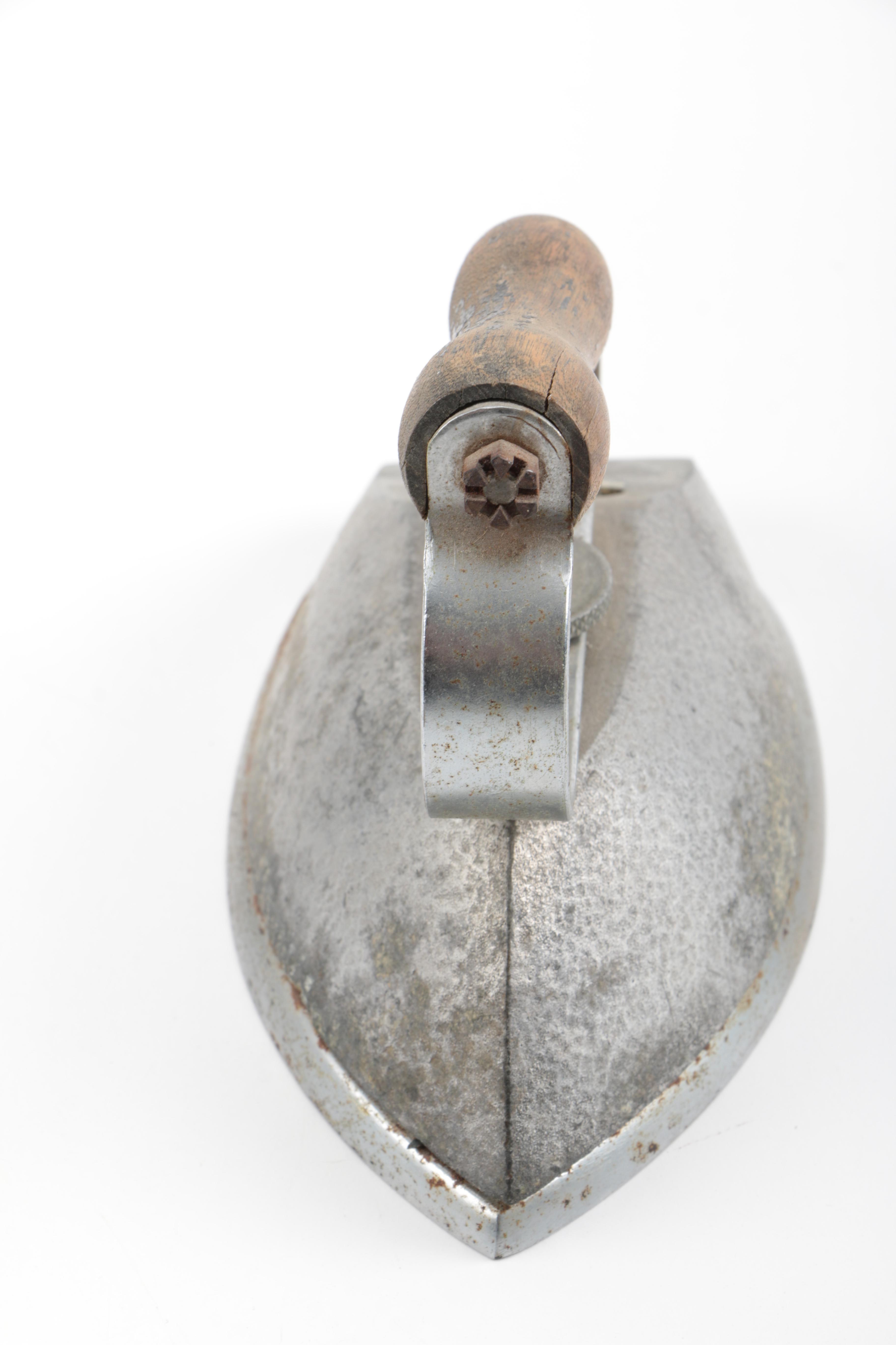 Vintage Iron, Jar, and Miniature Carriage