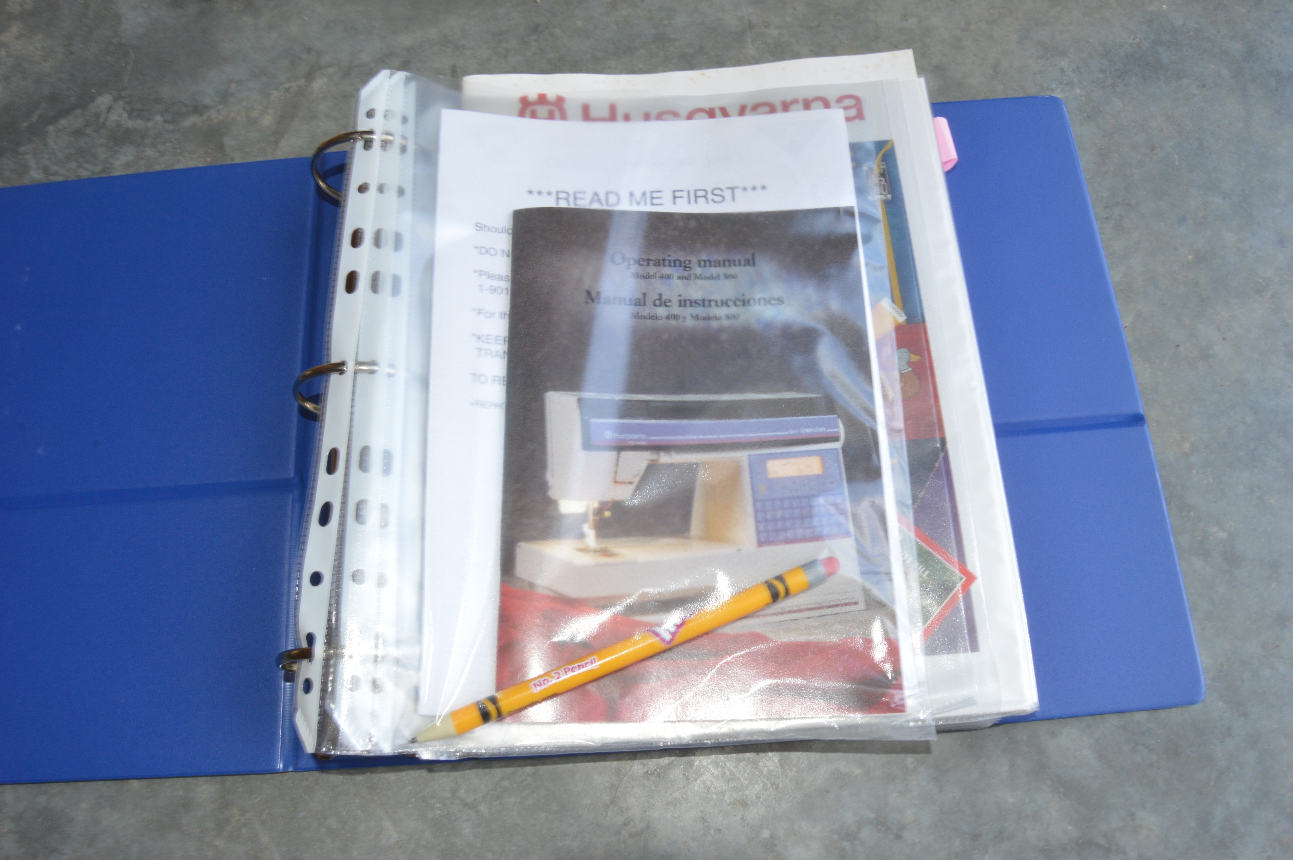 Husqvarna Viking "500 Computer" Embroidery Sewing Machine