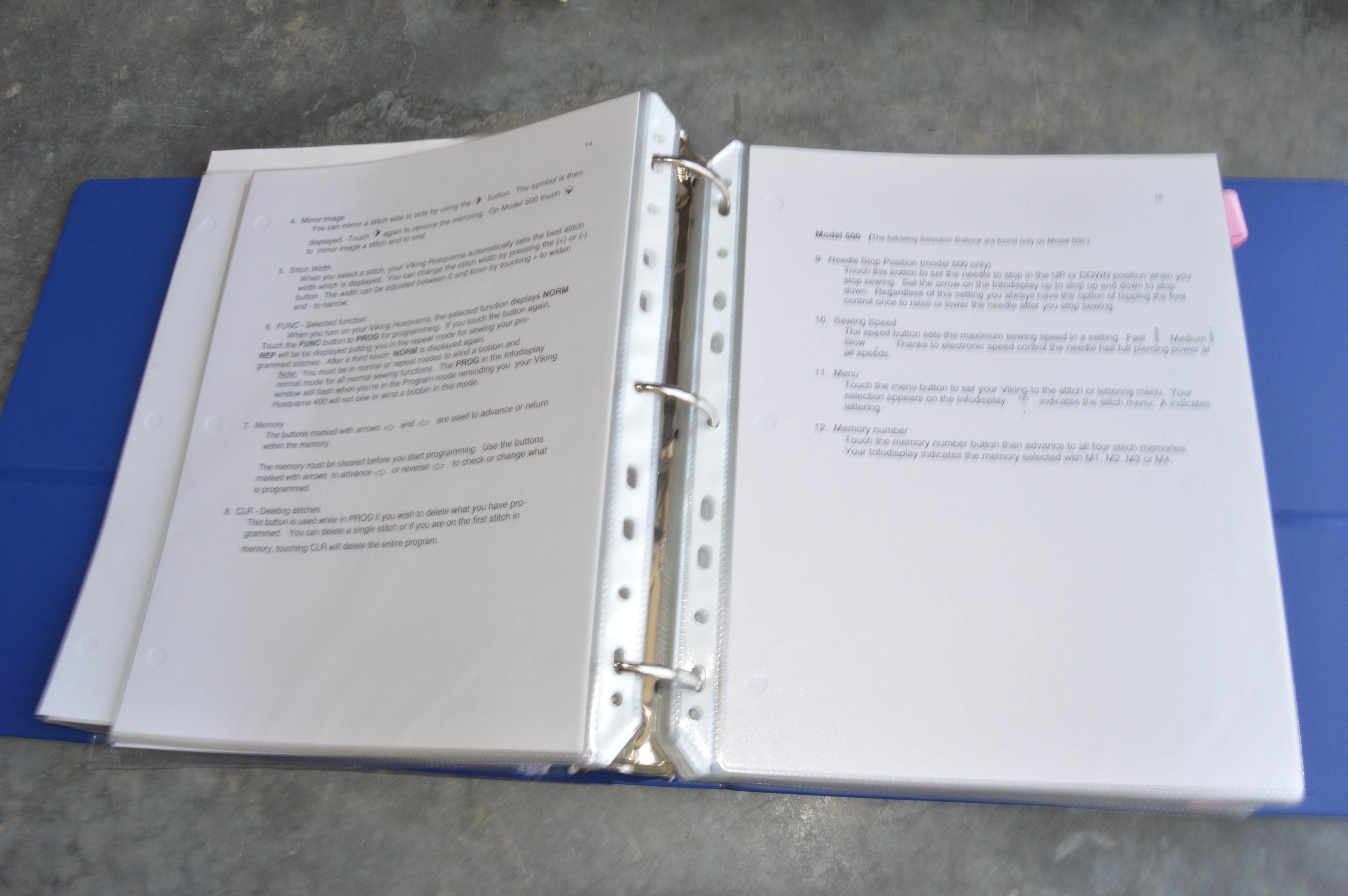 Husqvarna Viking "500 Computer" Embroidery Sewing Machine