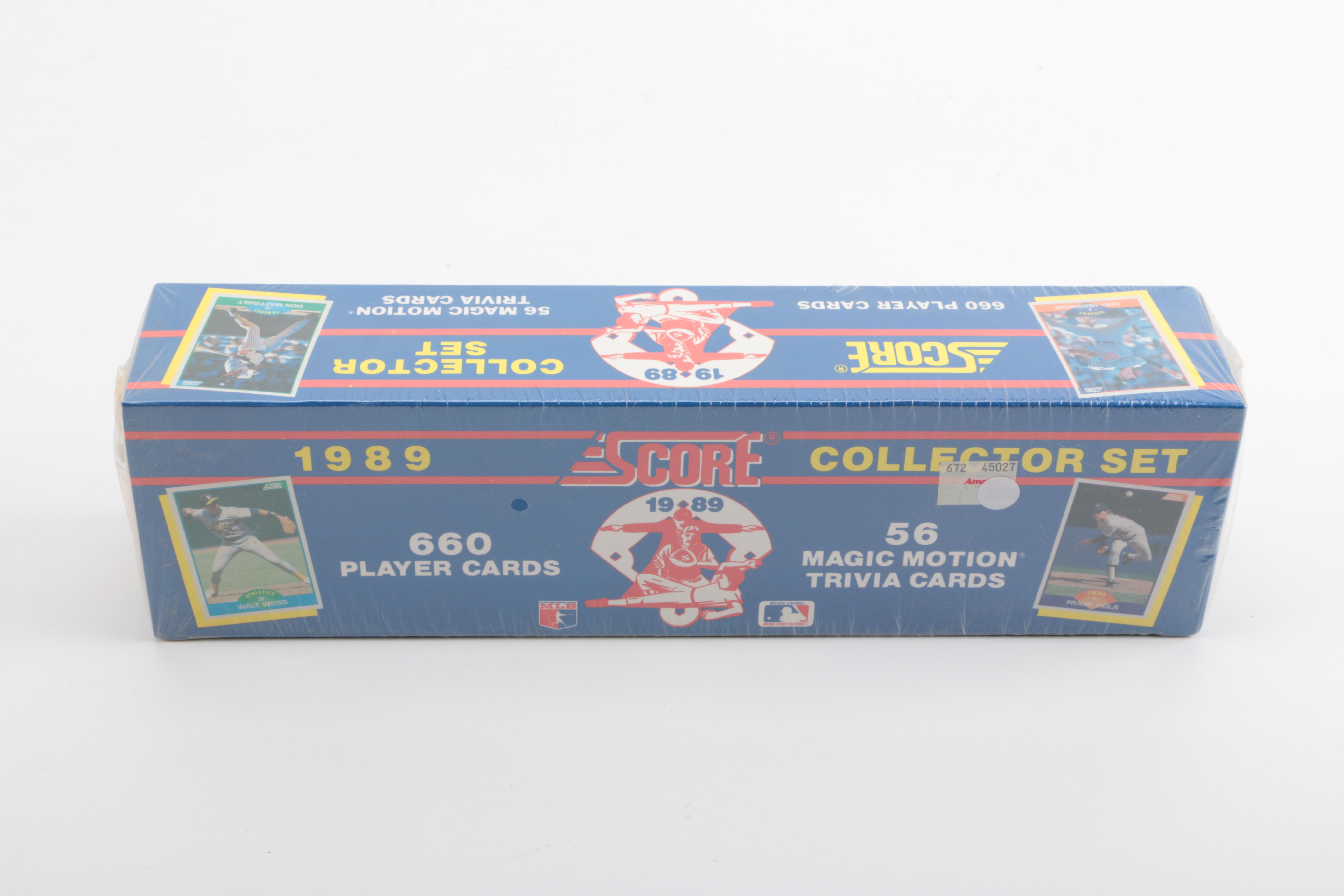 1989 and 1992 Score Baseball Cards Full Sets