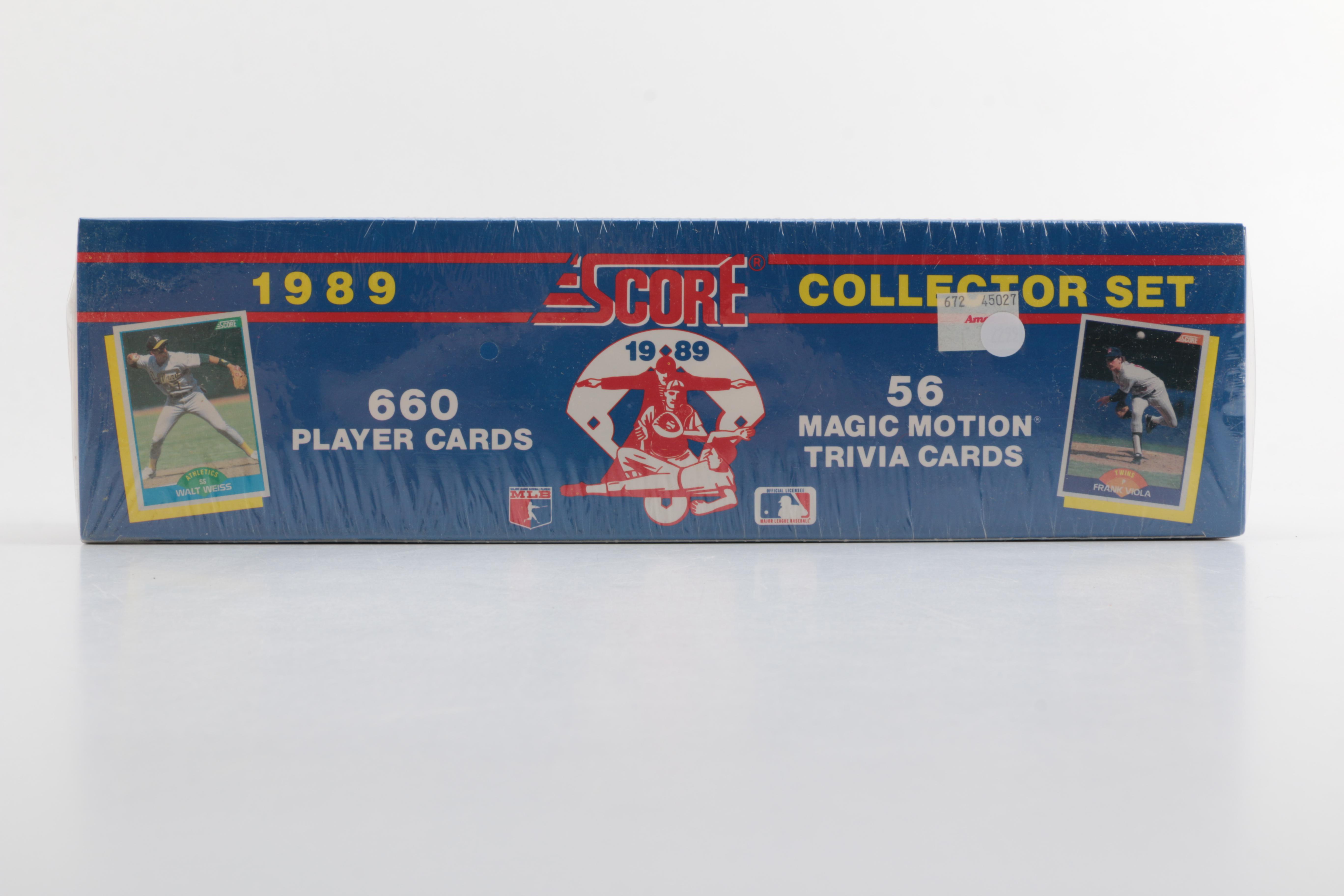 1989 and 1992 Score Baseball Cards Full Sets