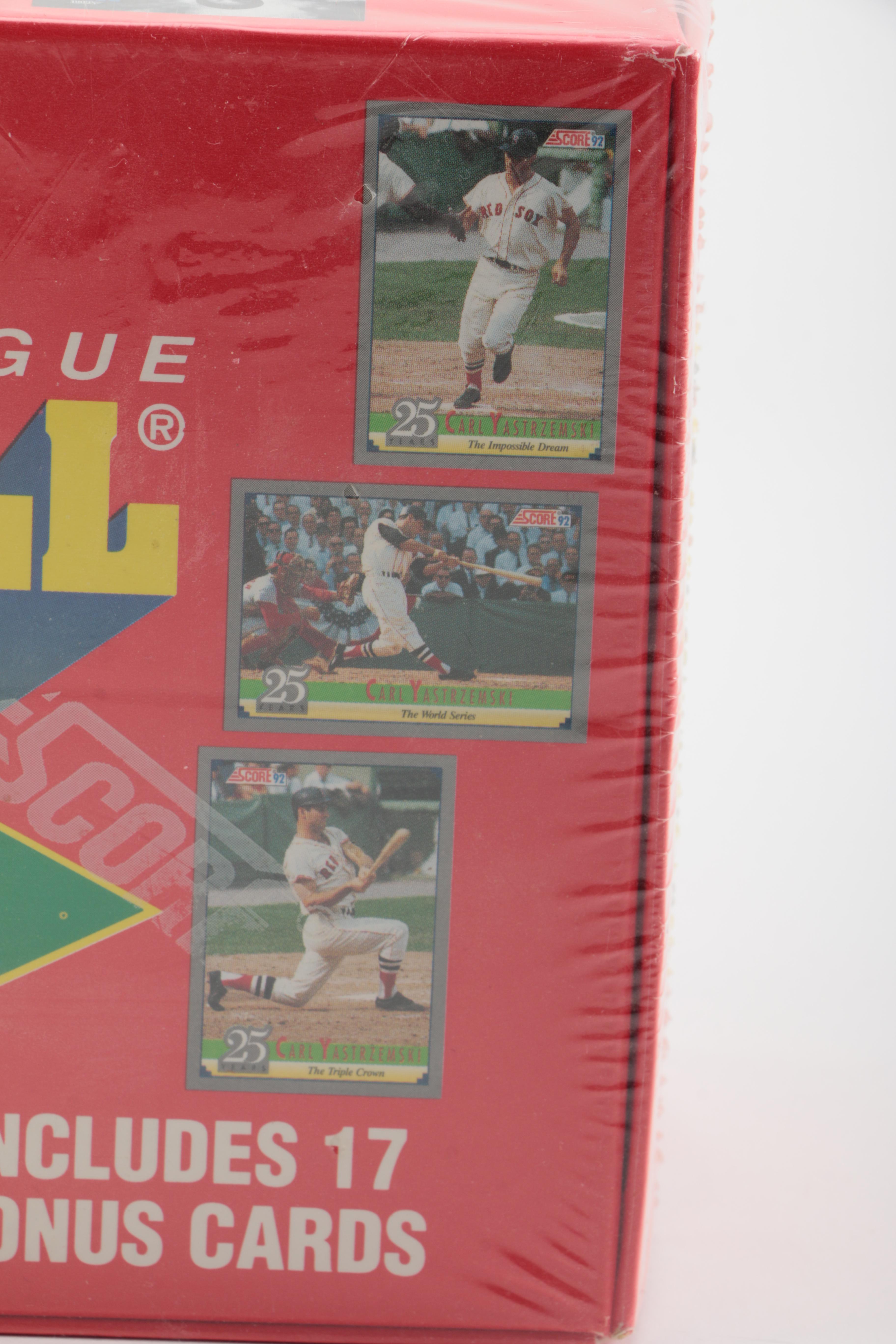 1989 and 1992 Score Baseball Cards Full Sets