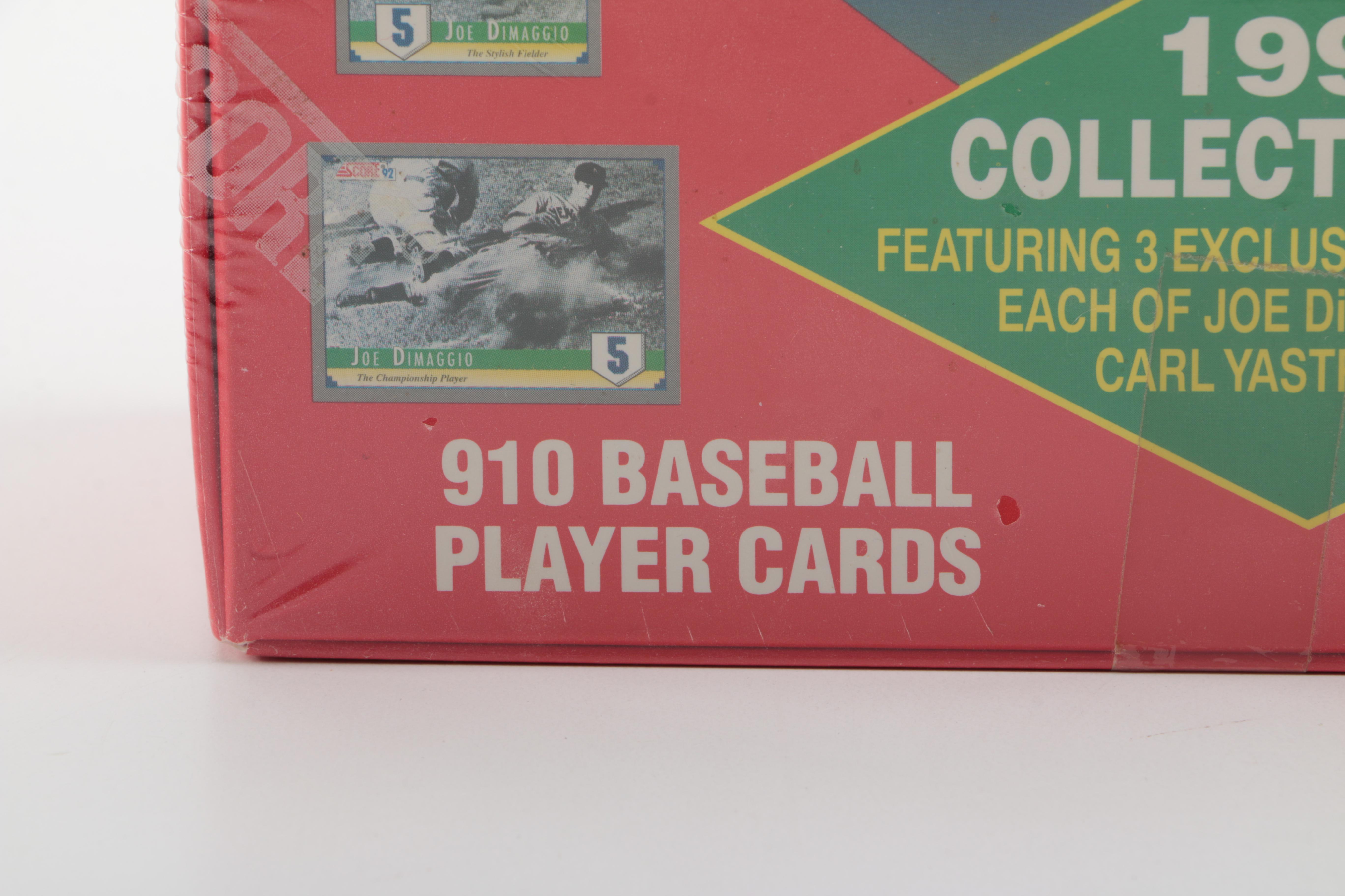 1989 and 1992 Score Baseball Cards Full Sets