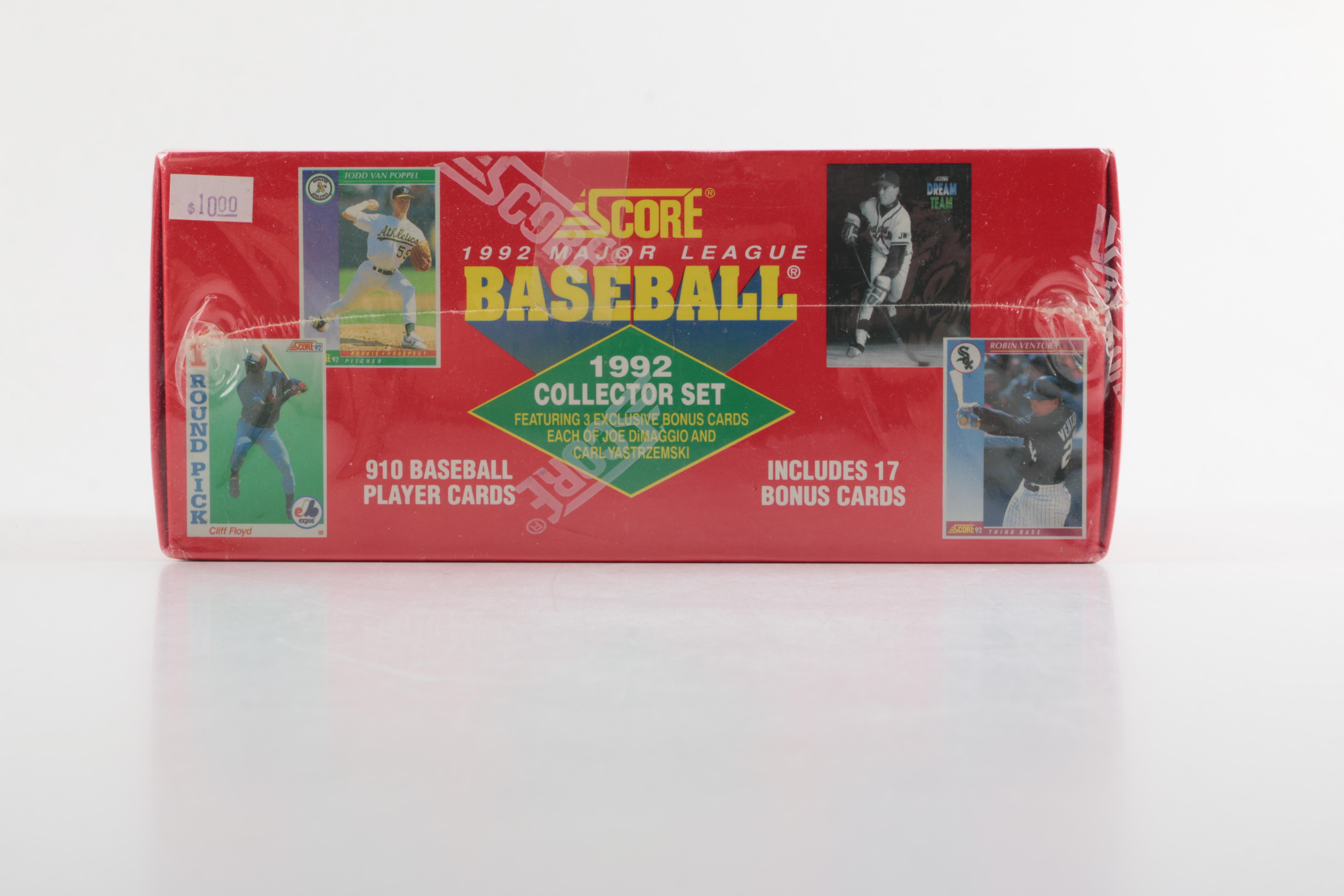 1989 and 1992 Score Baseball Cards Full Sets