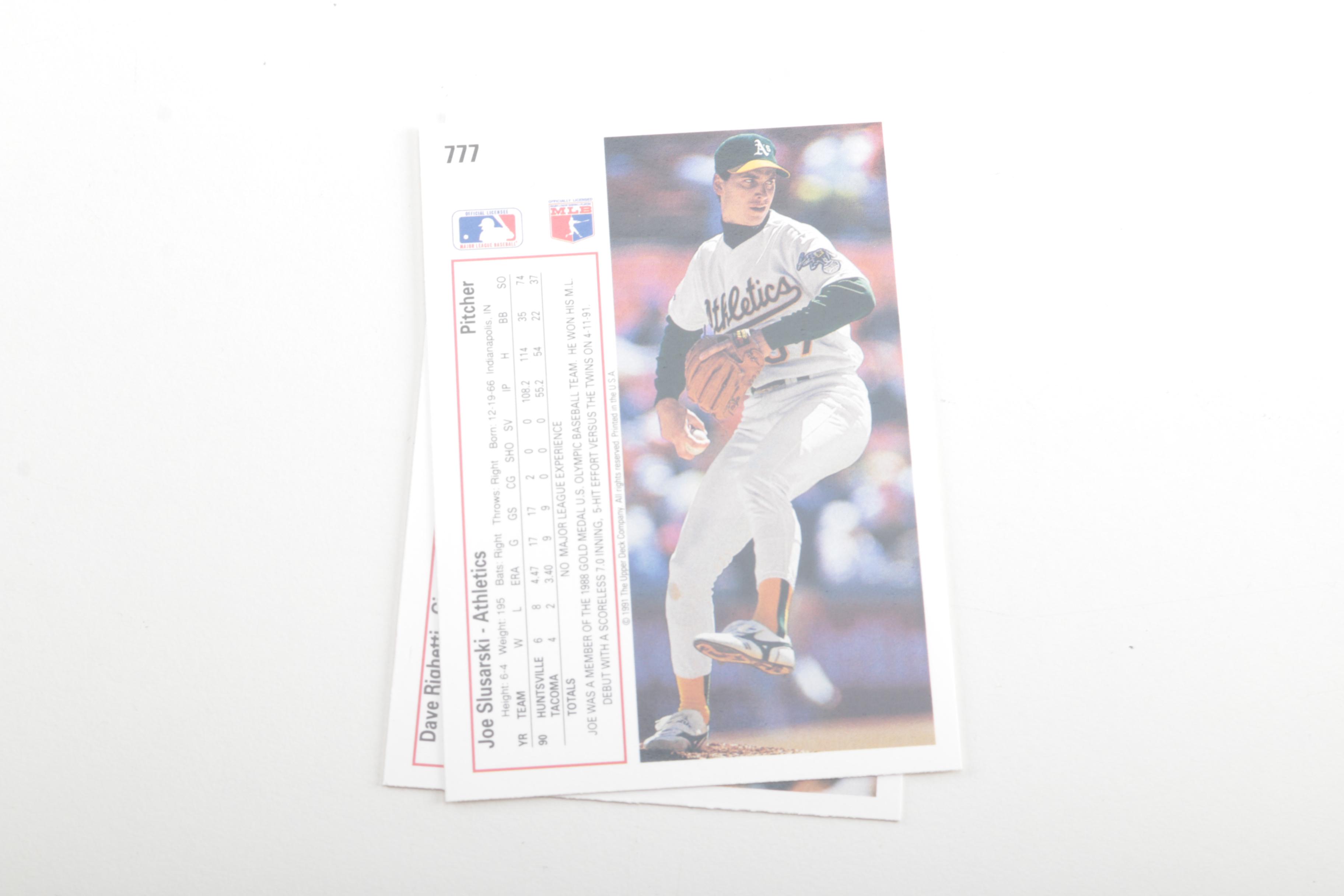 Collection of 1980s-90s Baseball Card Complete Sets