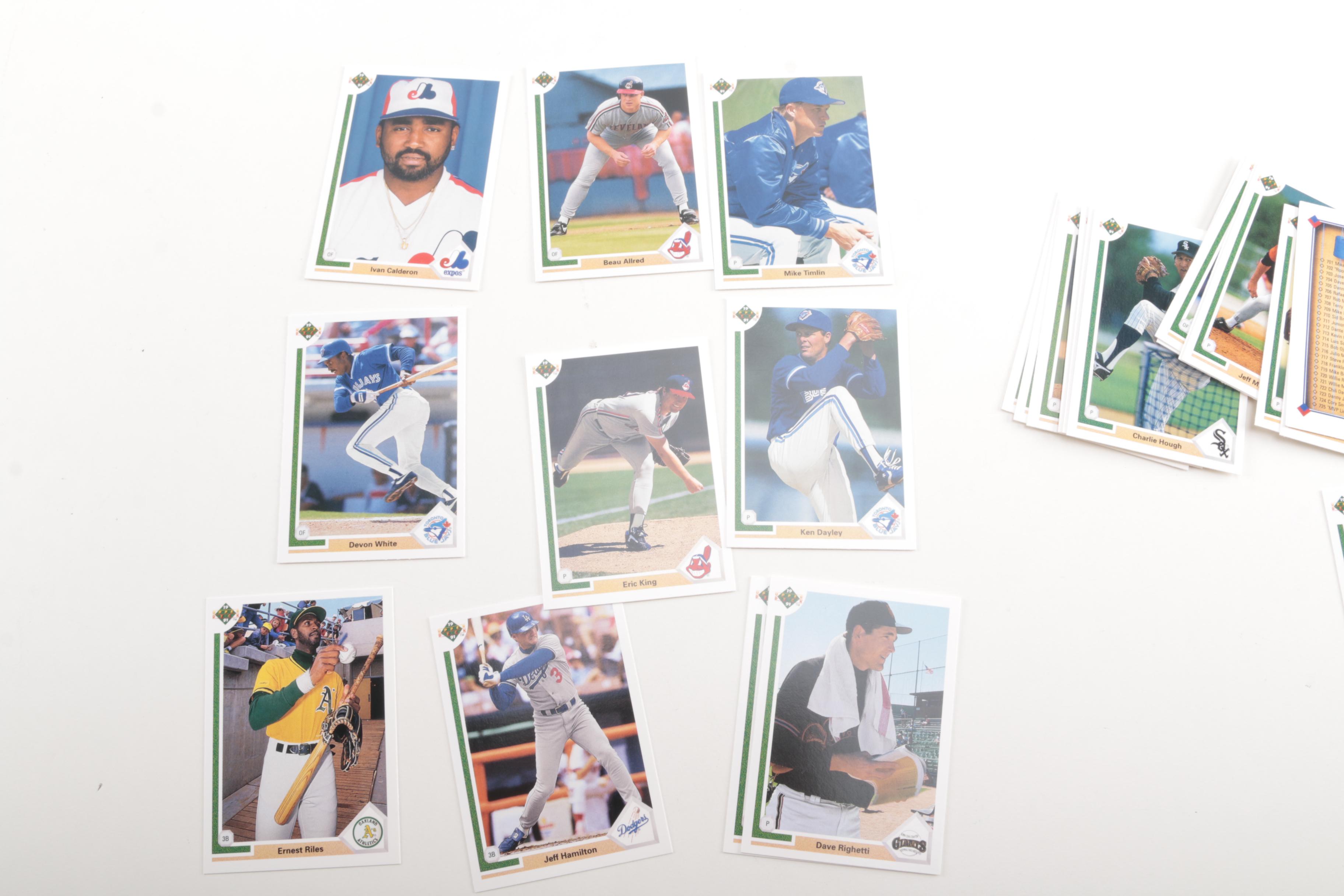 Collection of 1980s-90s Baseball Card Complete Sets