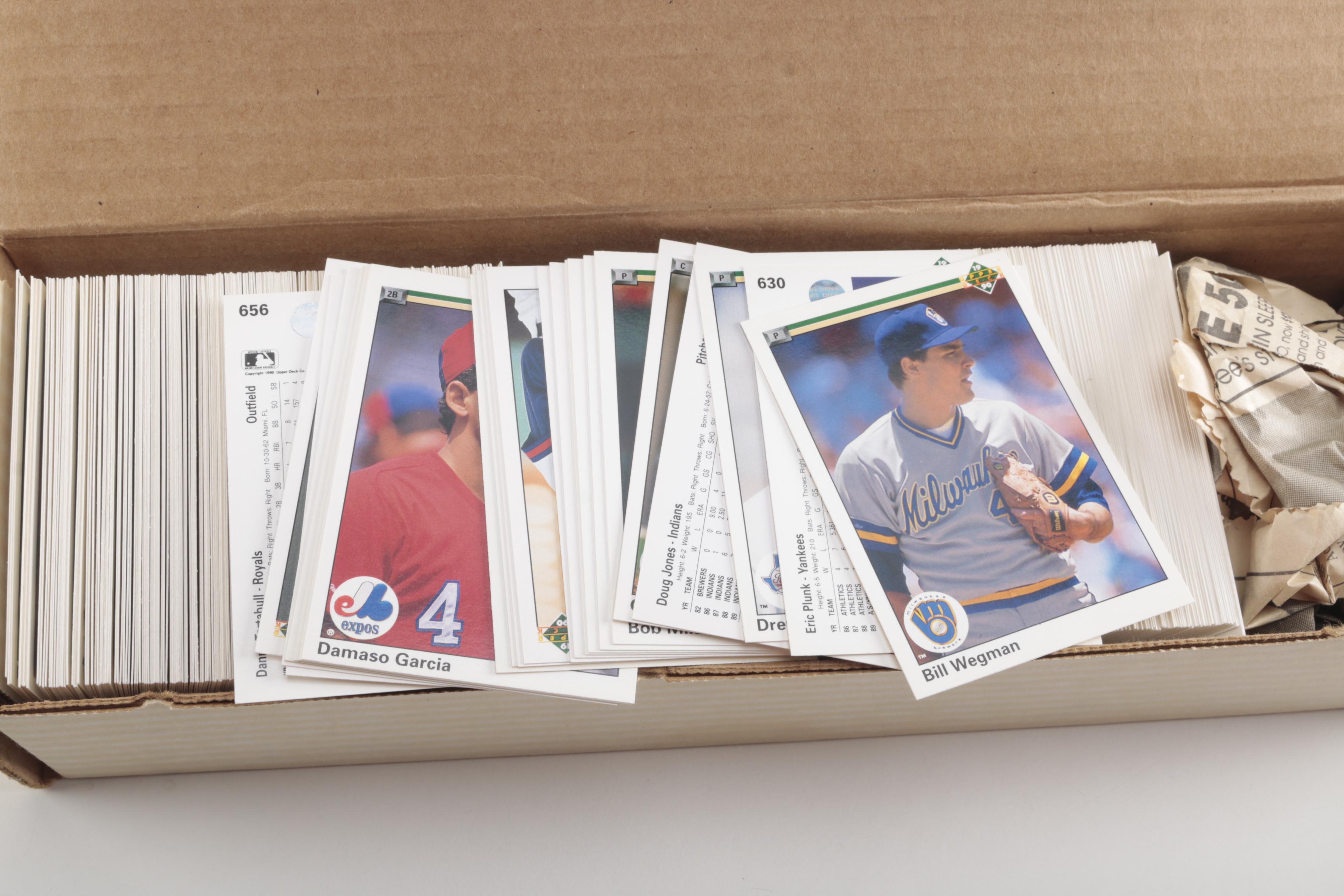Collection of 1980s-90s Baseball Card Complete Sets
