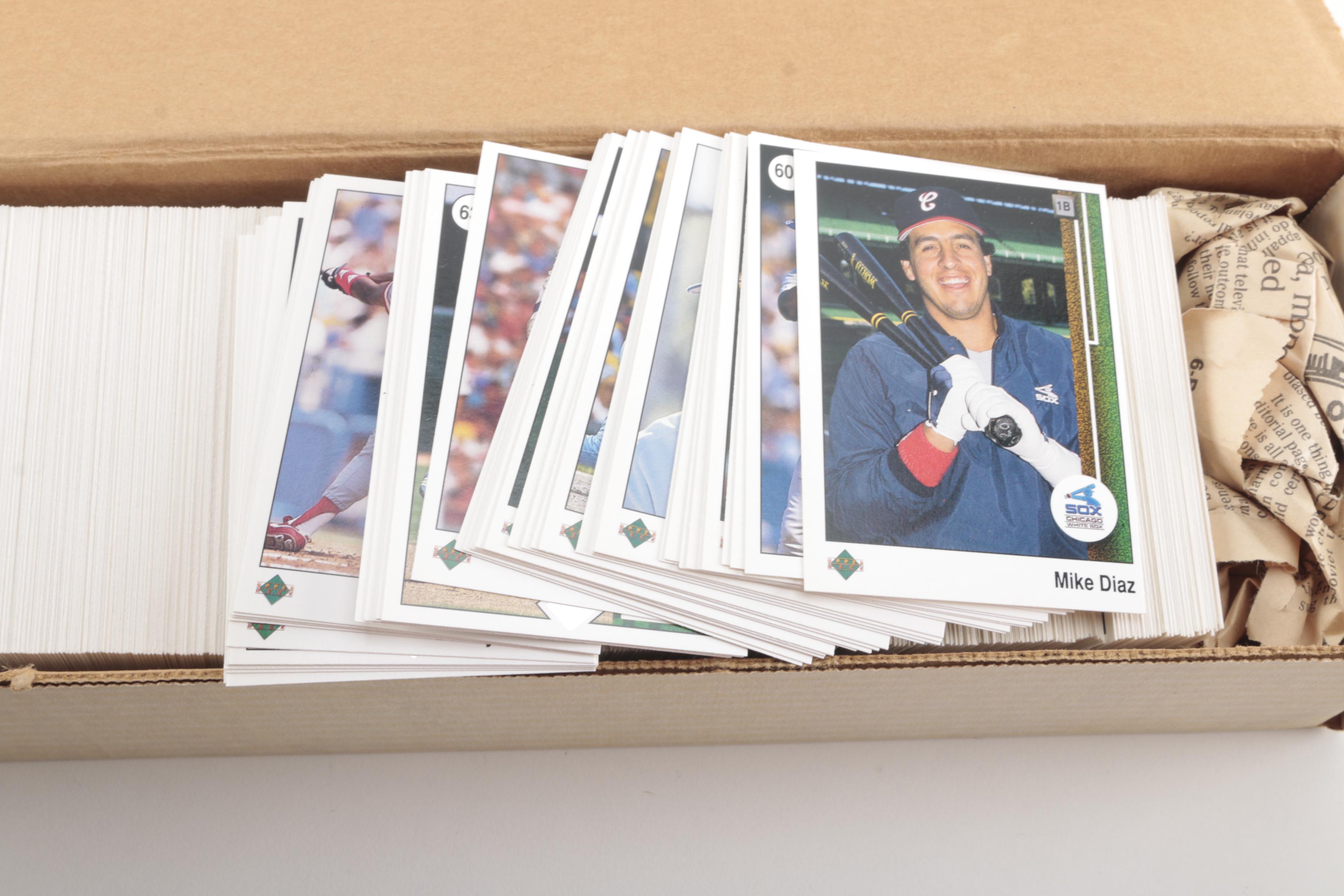 Collection of 1980s-90s Baseball Card Complete Sets