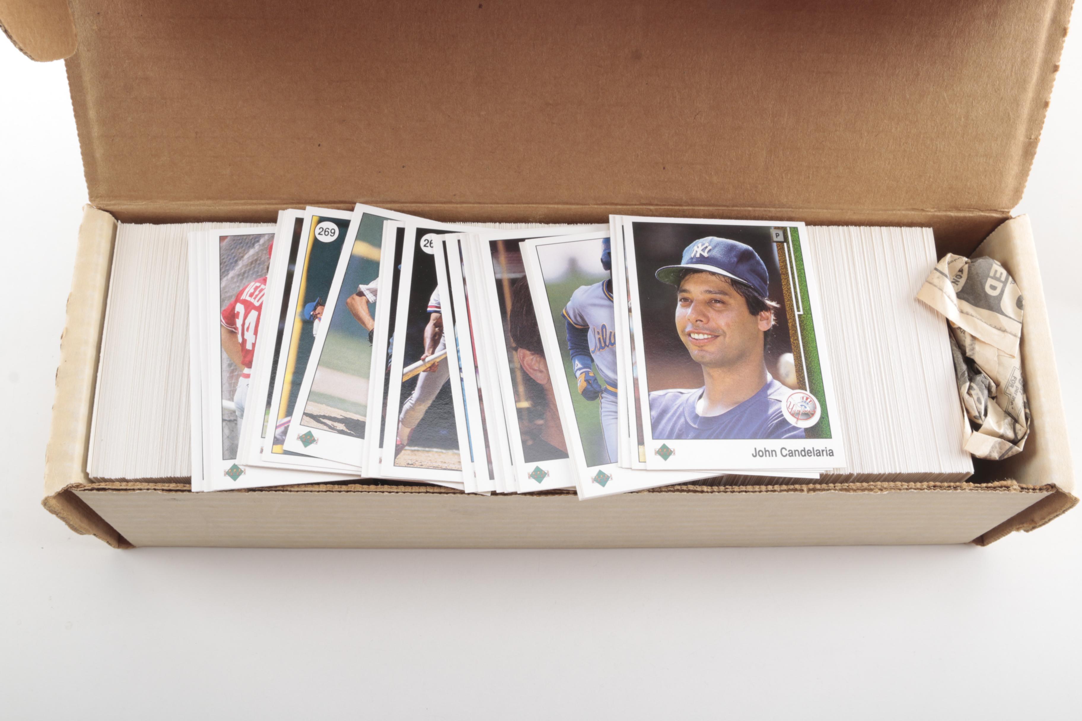 Collection of 1980s-90s Baseball Card Complete Sets