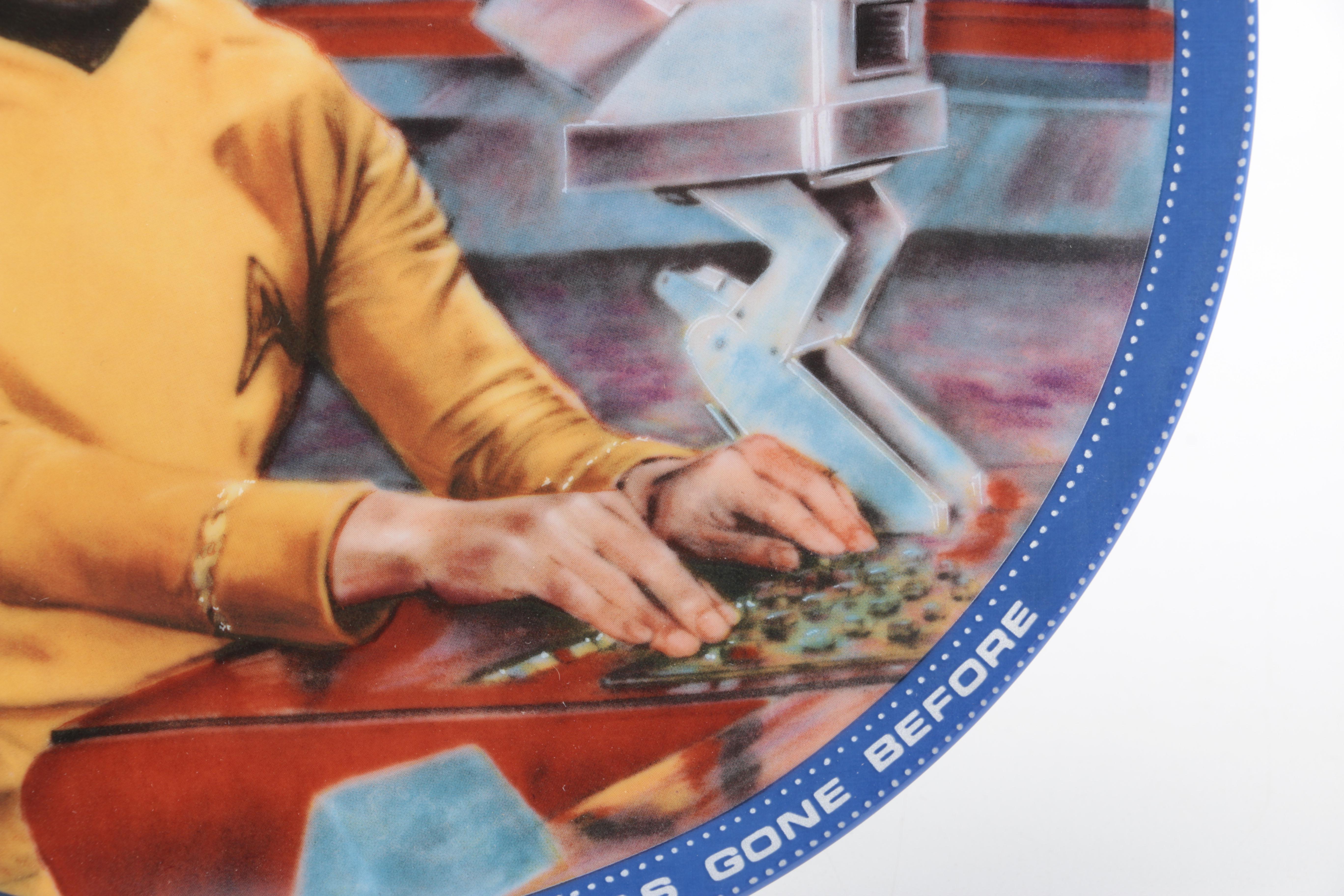 Star Trek Sulu and Chekov Collectible Plates