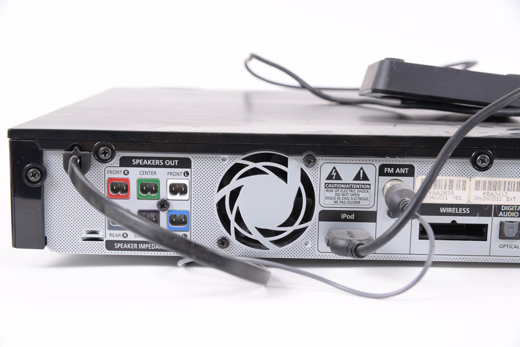 Samsung Blu-ray Player and Home Theater Surround Speakers