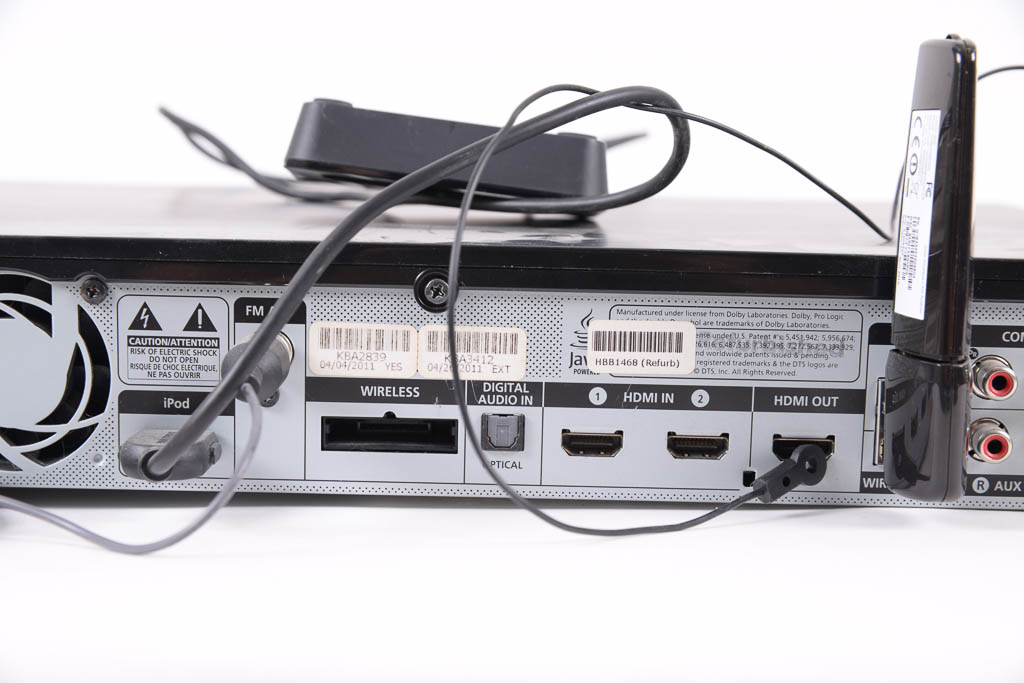 Samsung Blu-ray Player and Home Theater Surround Speakers