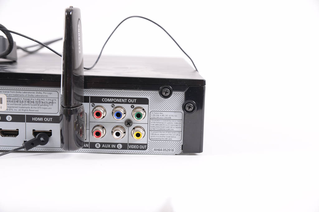 Samsung Blu-ray Player and Home Theater Surround Speakers