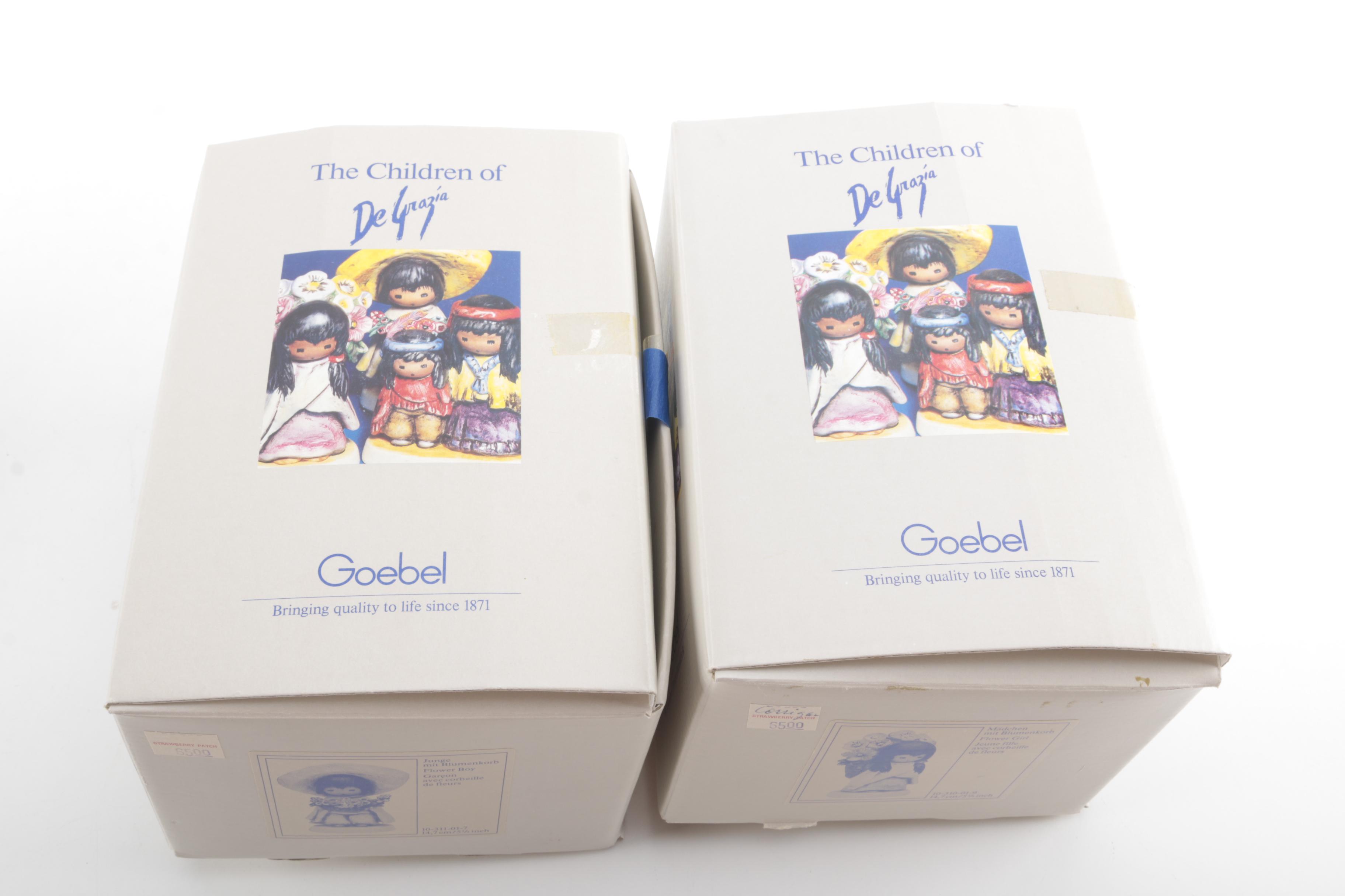 Goebel "The Children of DeGrazia" Porcelain Figurines