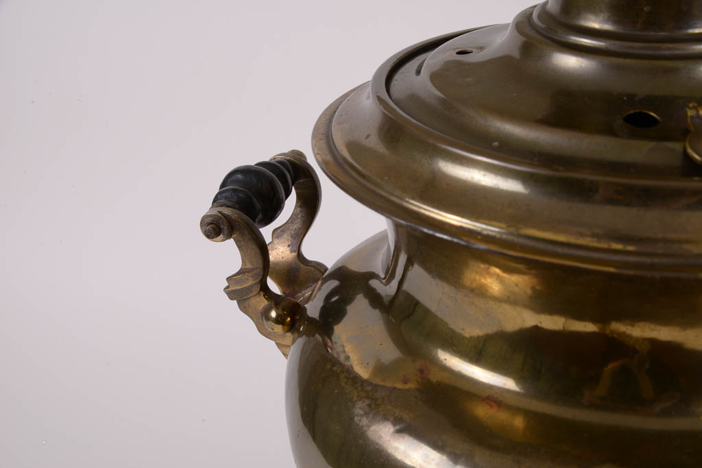 Antique Russian Samovar Table Lamp