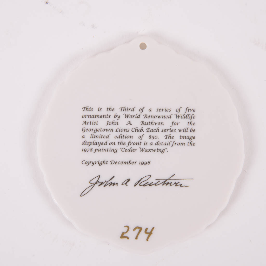 John Ruthven Limited Edition Christmas Ornaments