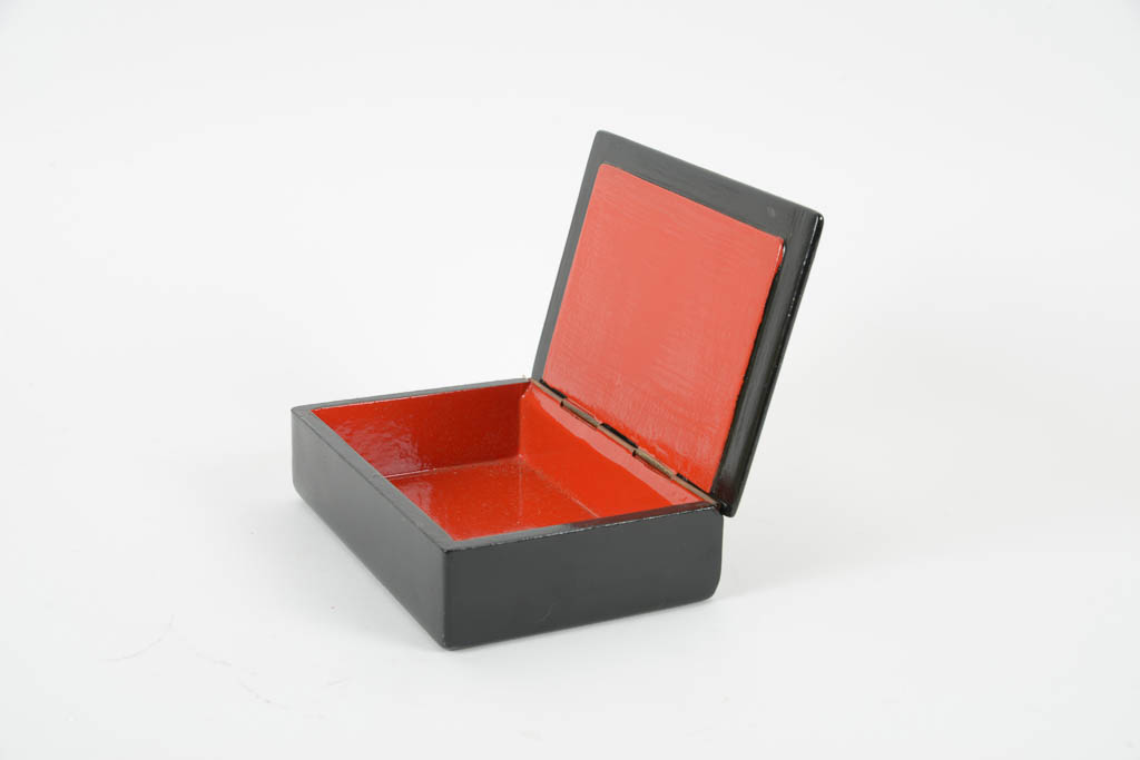 Collection of Russian Illustrated Lacquered Wood Trinket Boxes