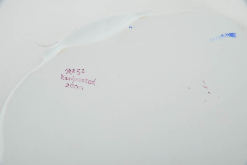 Porcelain  Hand-Painted Floral Coffee Service