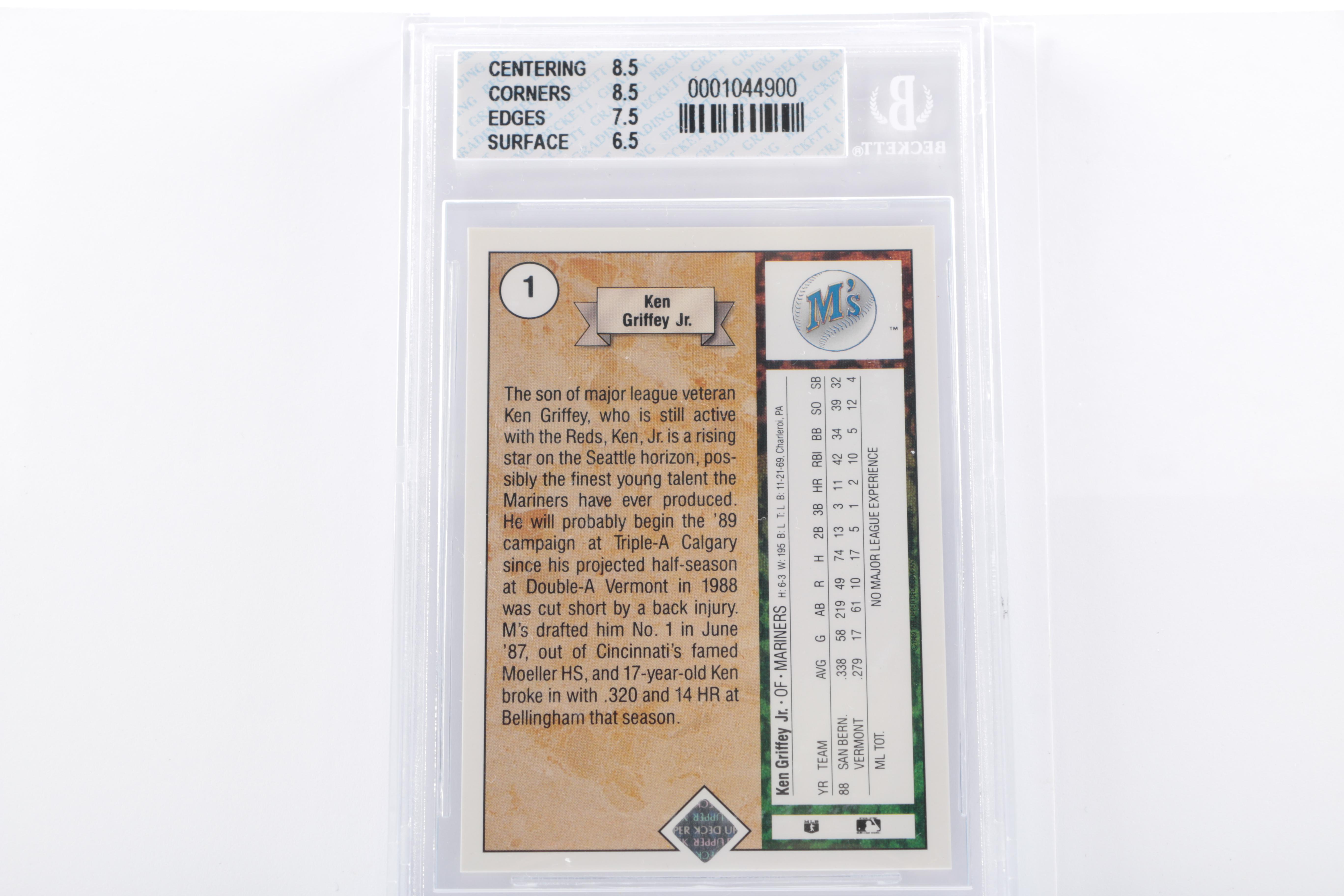 Collection of Ken Griffey Jr. Baseball cards