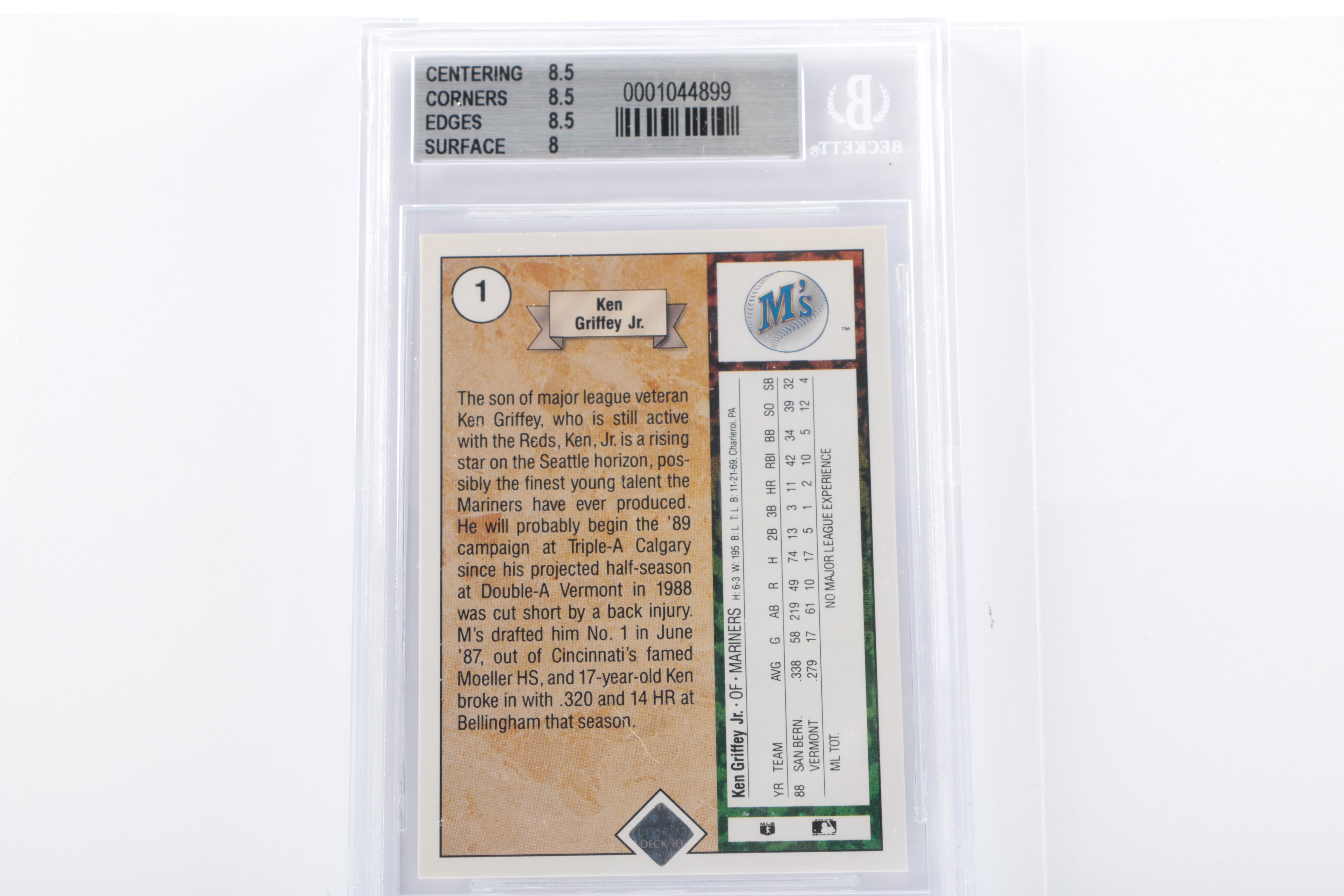 Collection of Ken Griffey Jr. Baseball cards