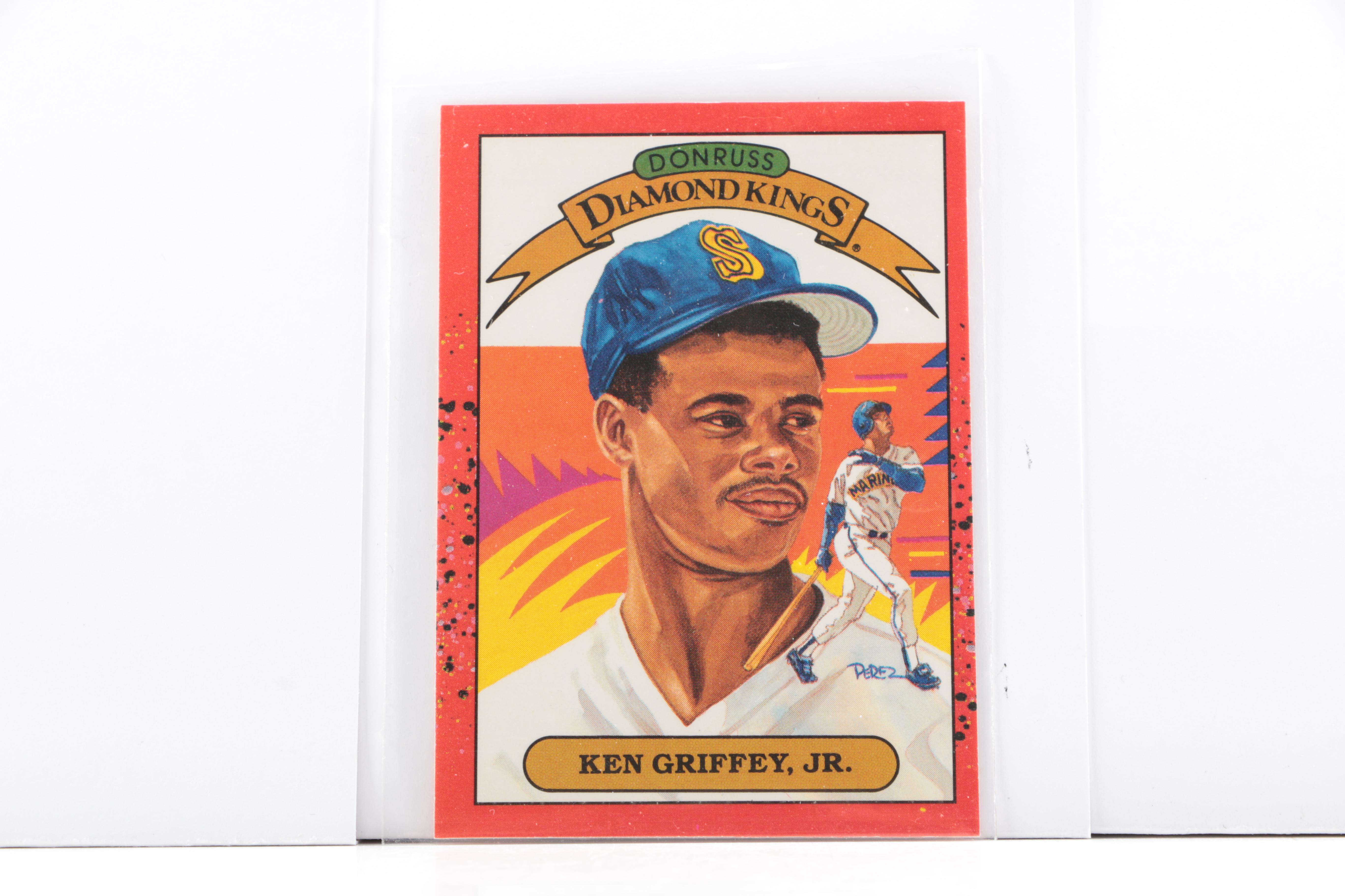 Collection of Ken Griffey Jr. Baseball cards