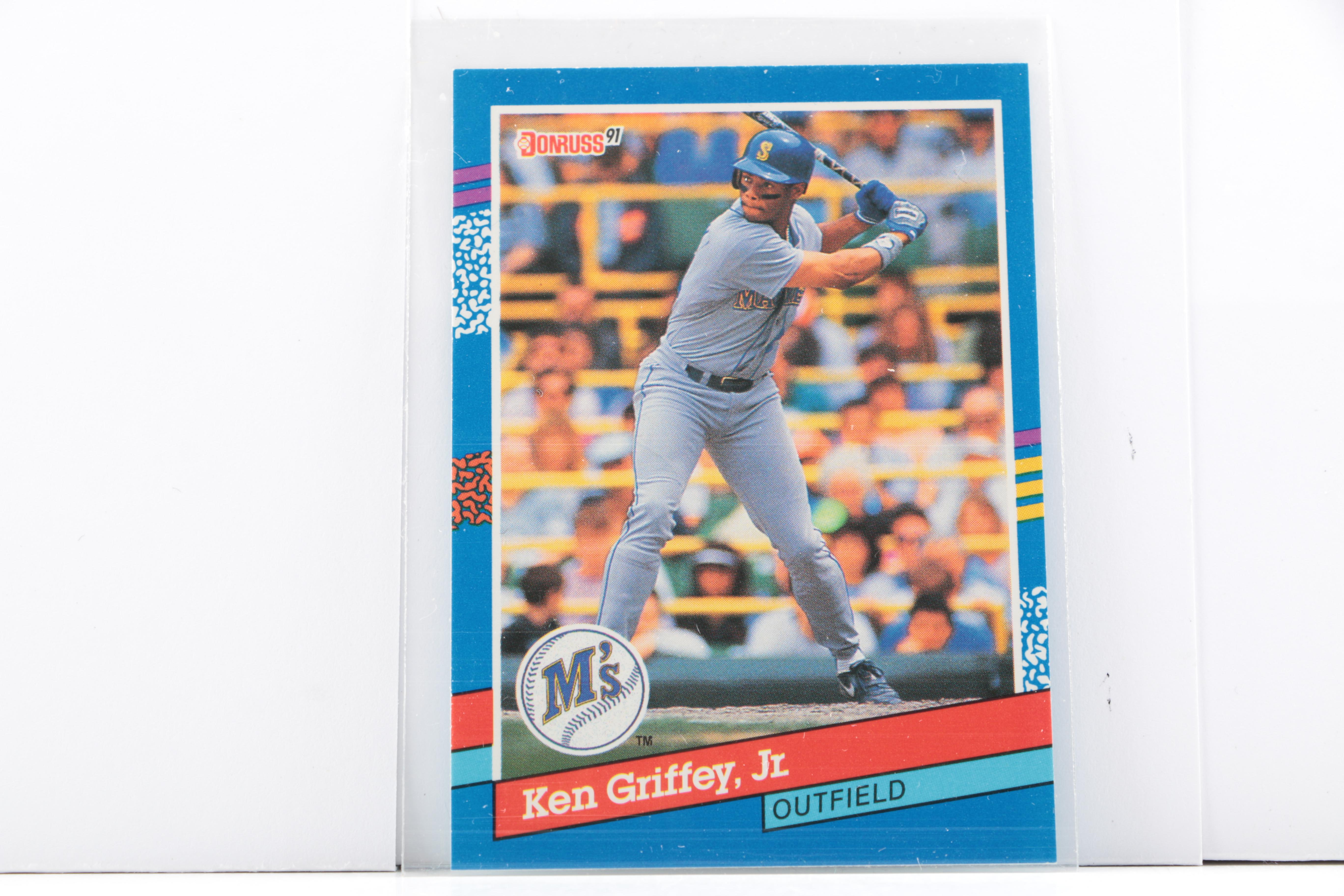 Collection of Ken Griffey Jr. Baseball cards