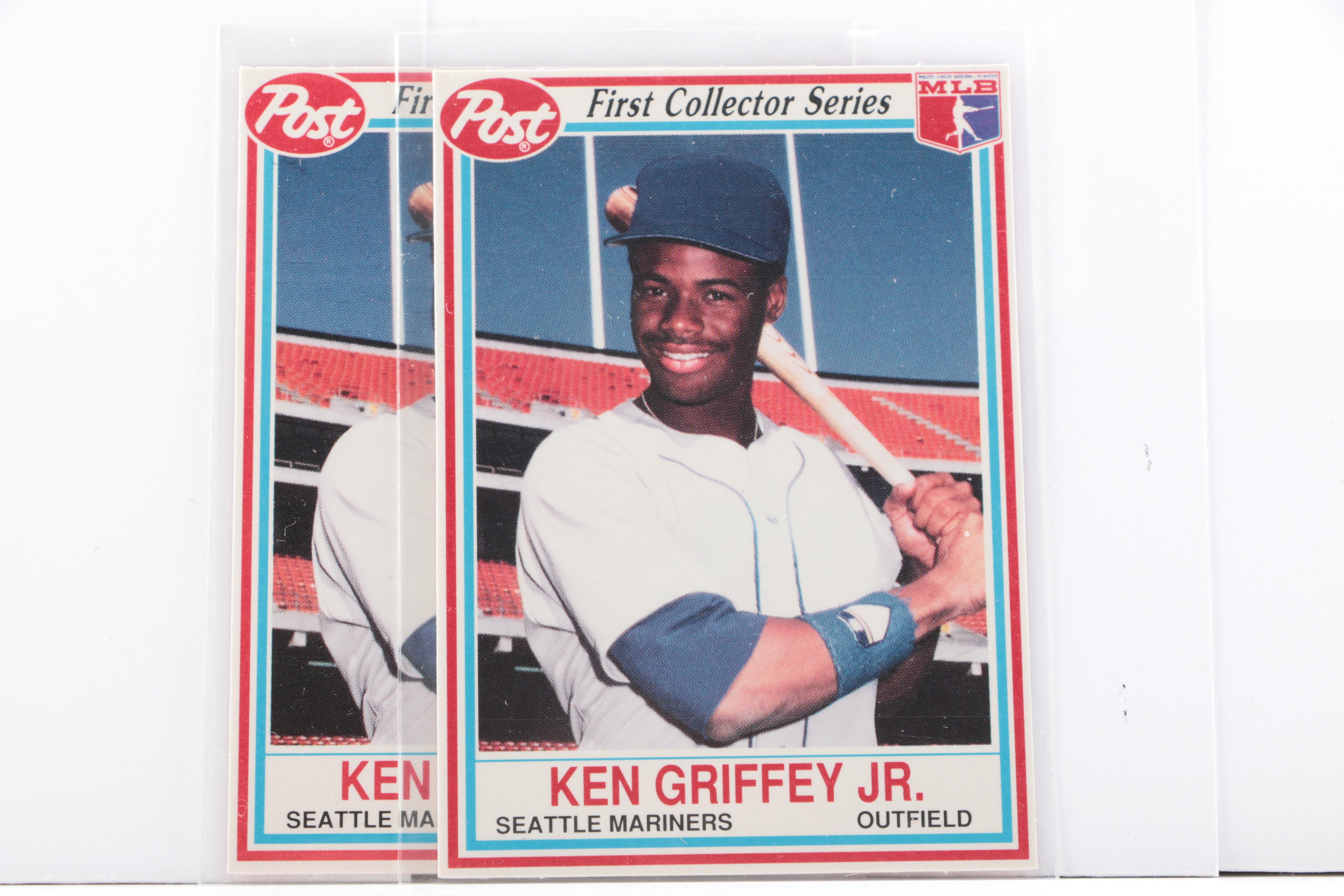 Collection of Ken Griffey Jr. Baseball cards