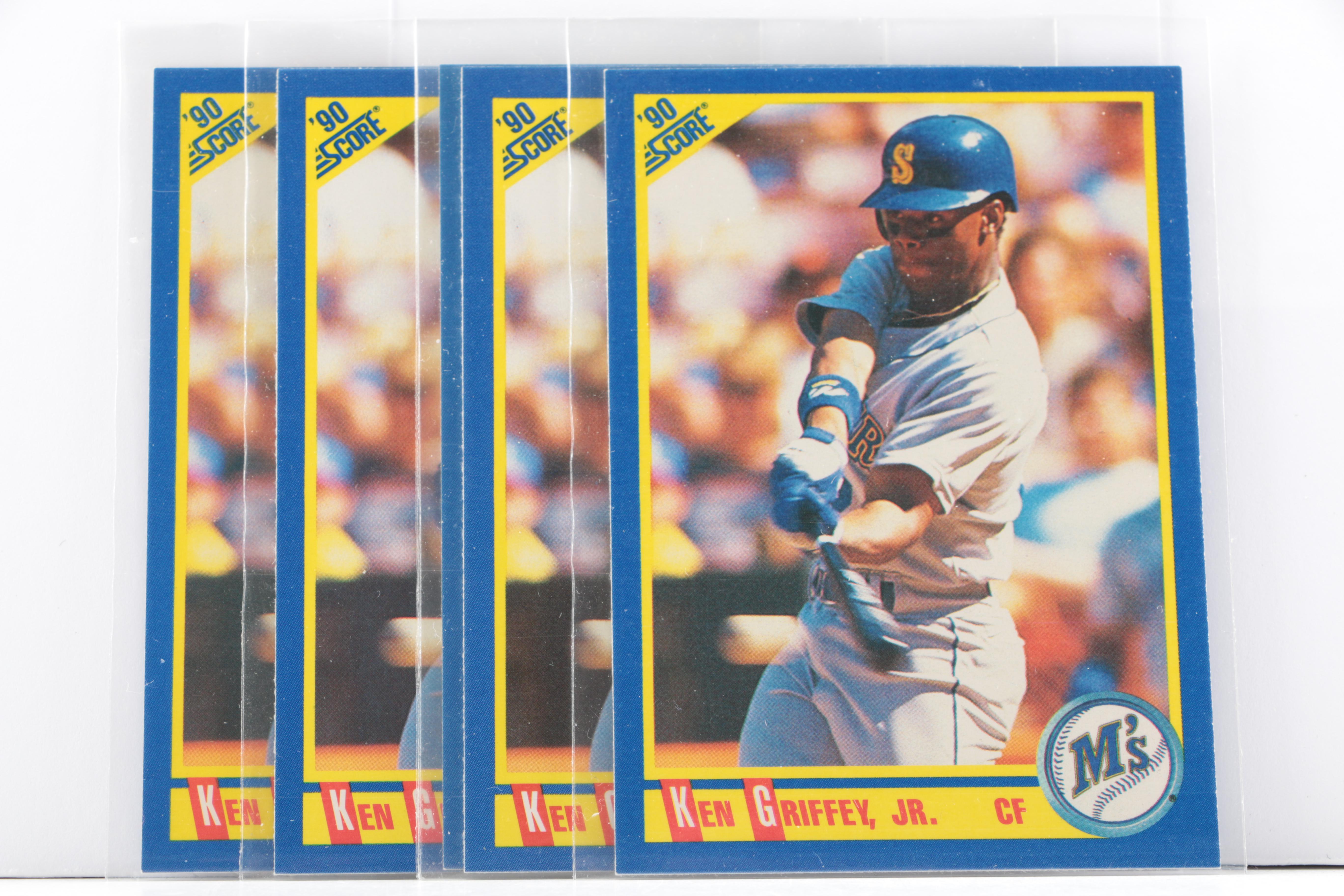 Collection of Ken Griffey Jr. Baseball cards