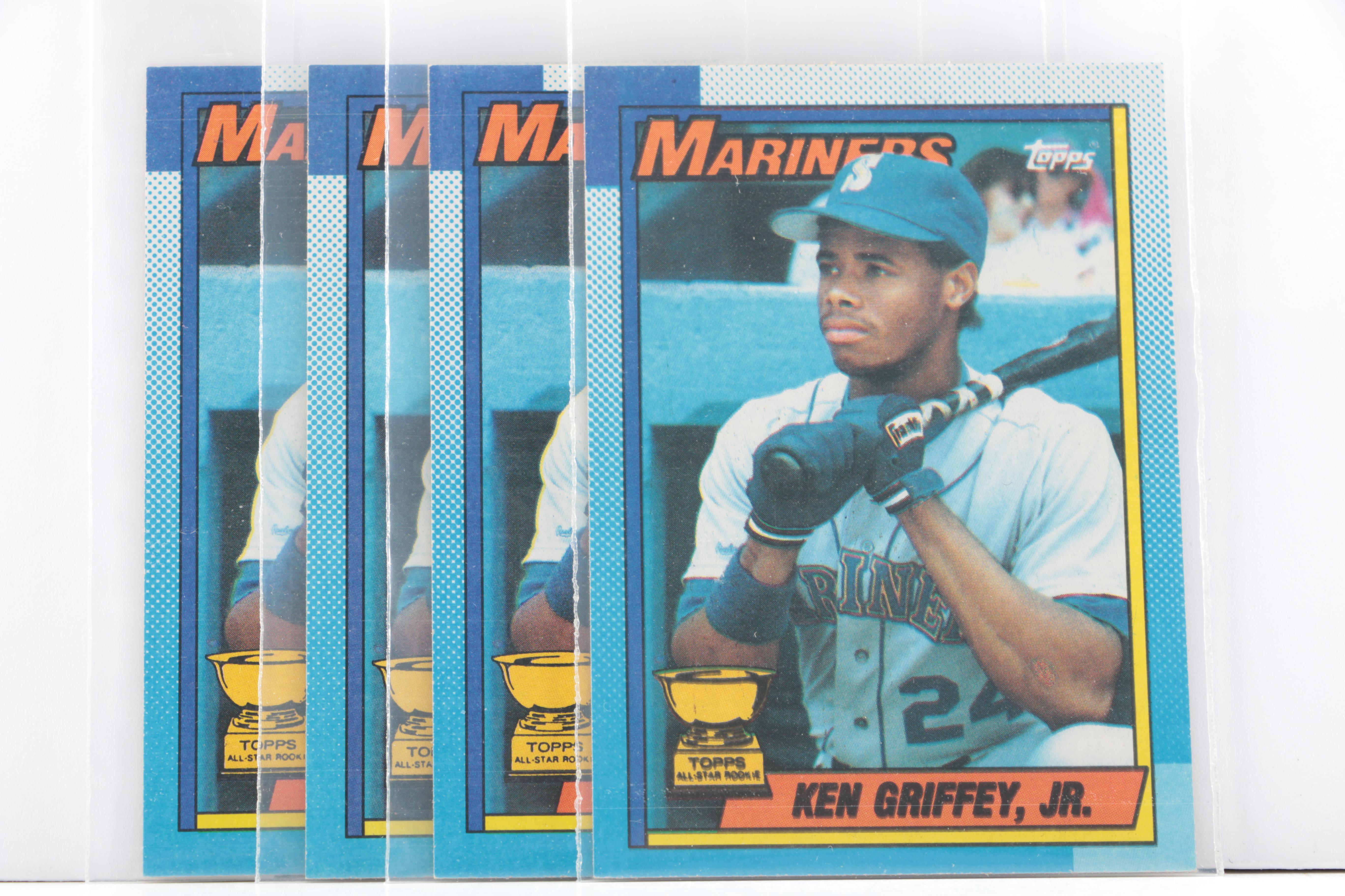 Collection of Ken Griffey Jr. Baseball cards