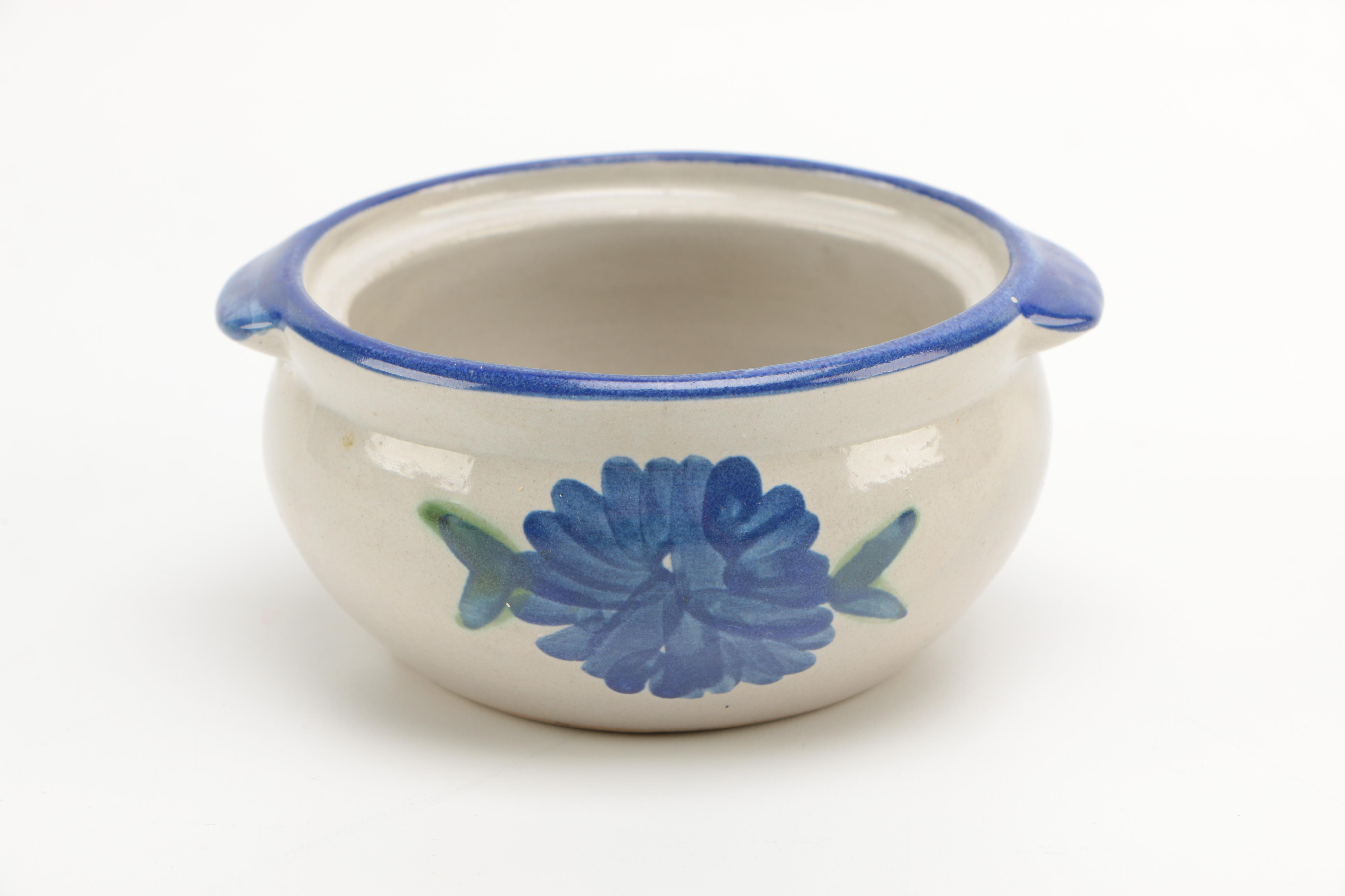 Louisville Stoneware "Bachelor Button" Tableware