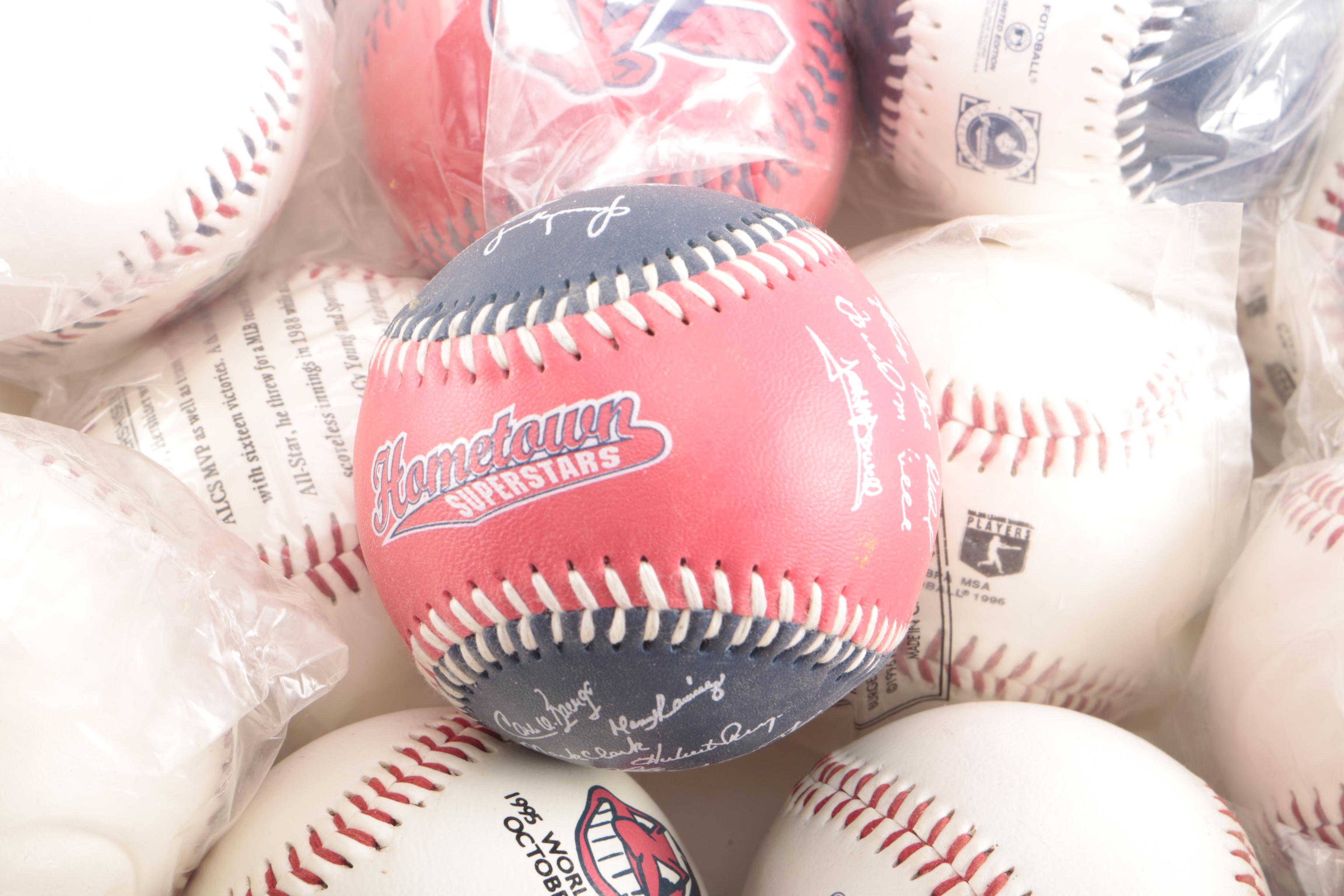 Cleveland Indians Souvenir Baseballs