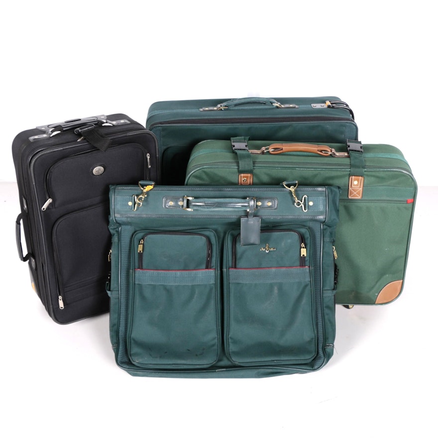 Assorted Luggage and Garment Bag