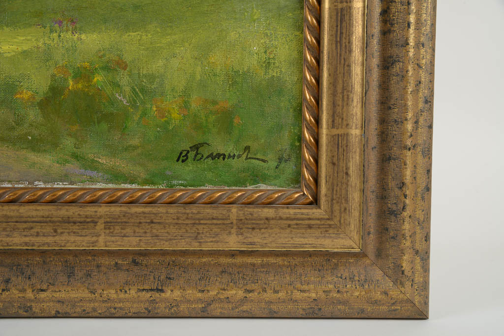 Signed Original Oil Landscape Painting