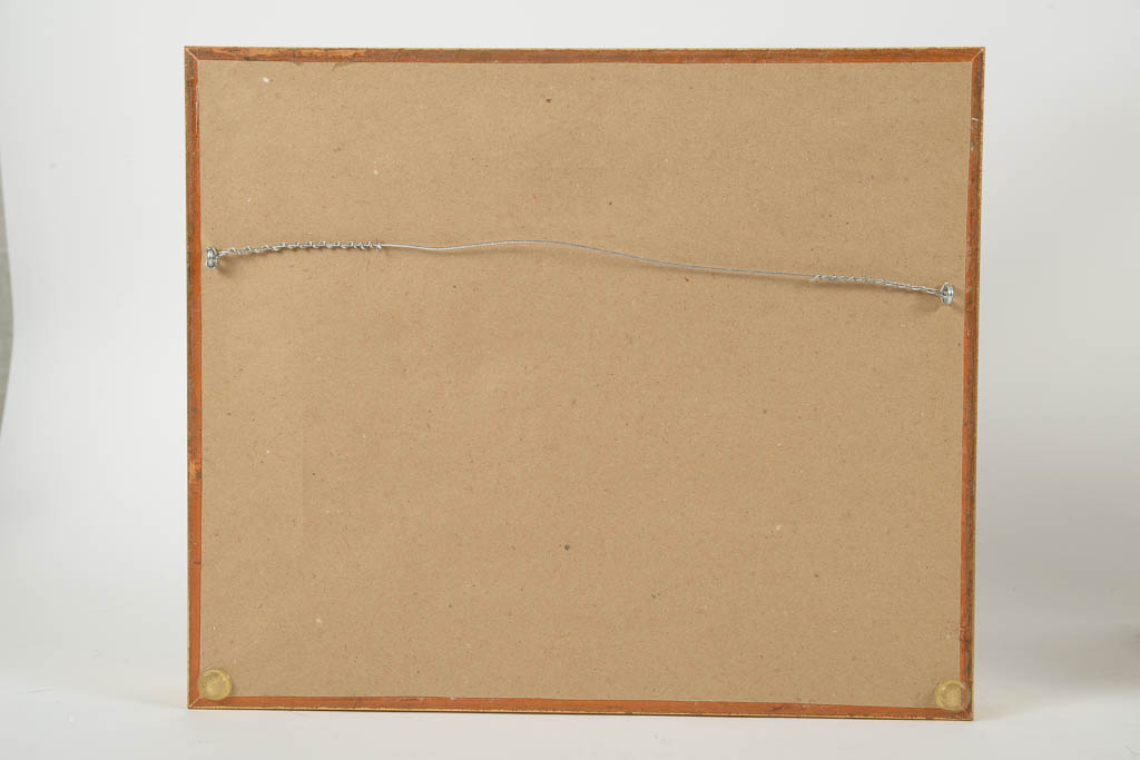 Pair of Small Unsigned Original Oil Landscape Paintings