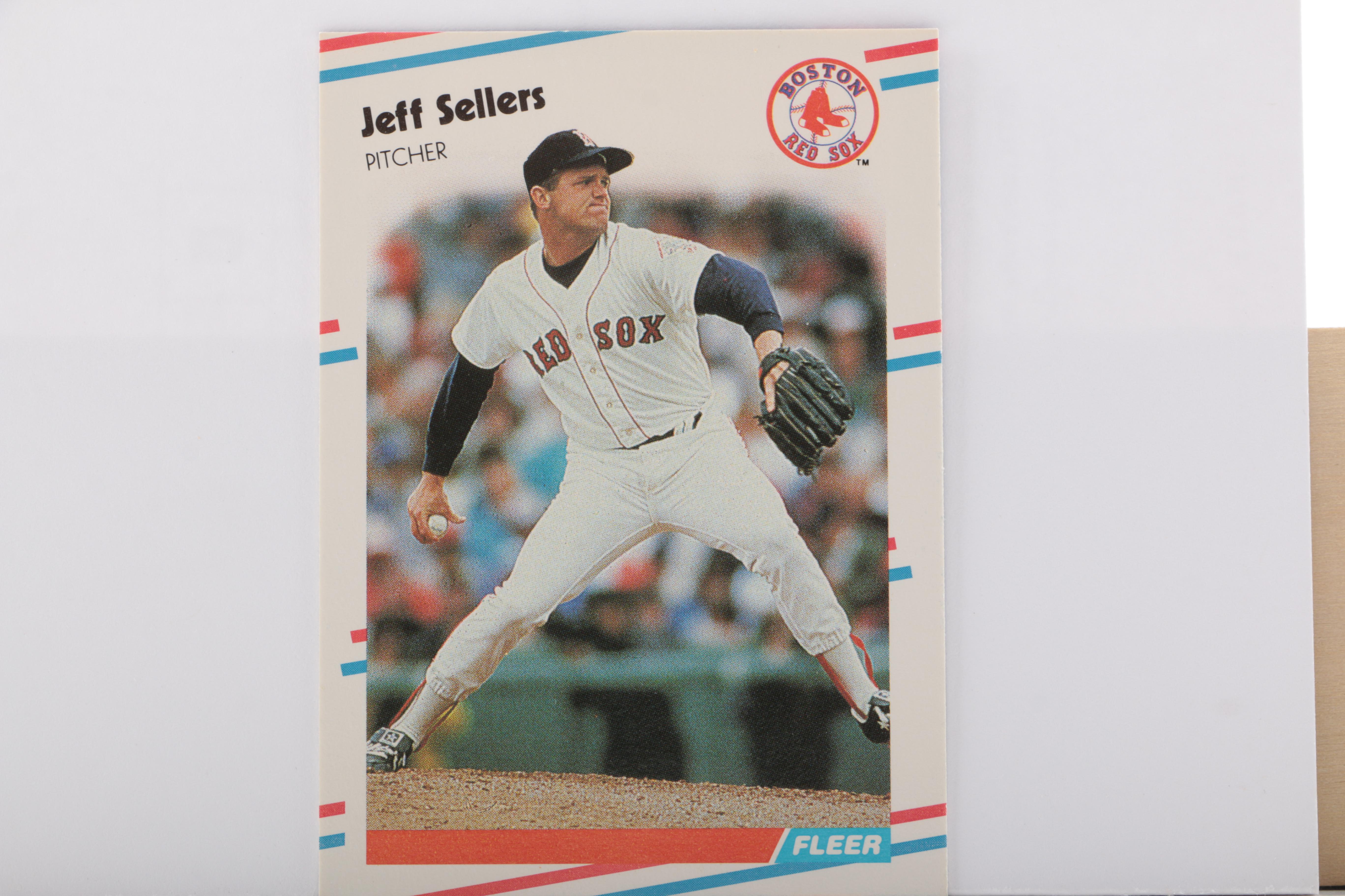 Collection of Fleer Baseball Card Complete Sets