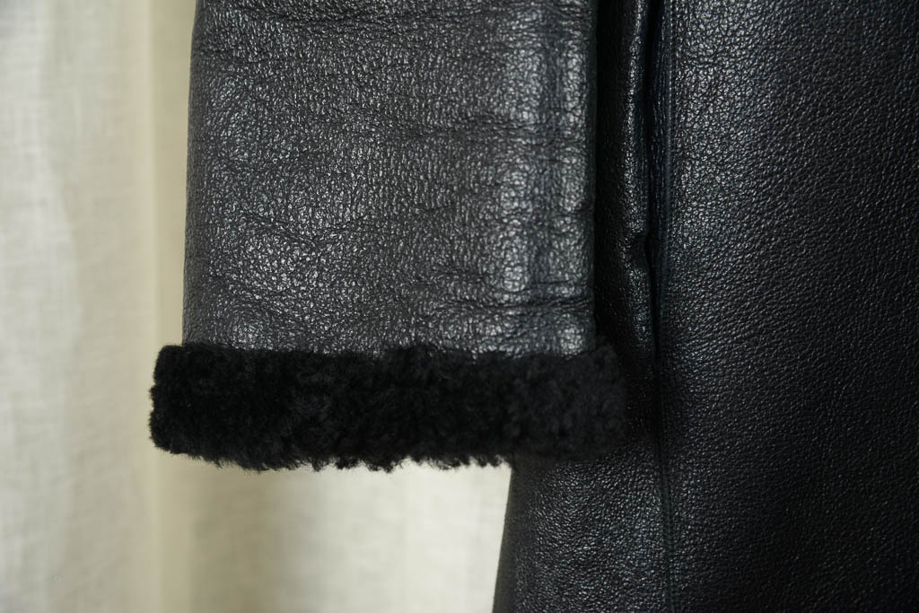 Club Room by Charter Club Men's Black Leather Jacket, Size L