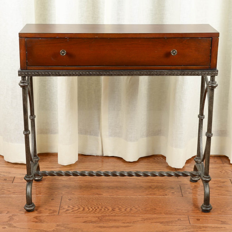 Butler Cherry Console Table